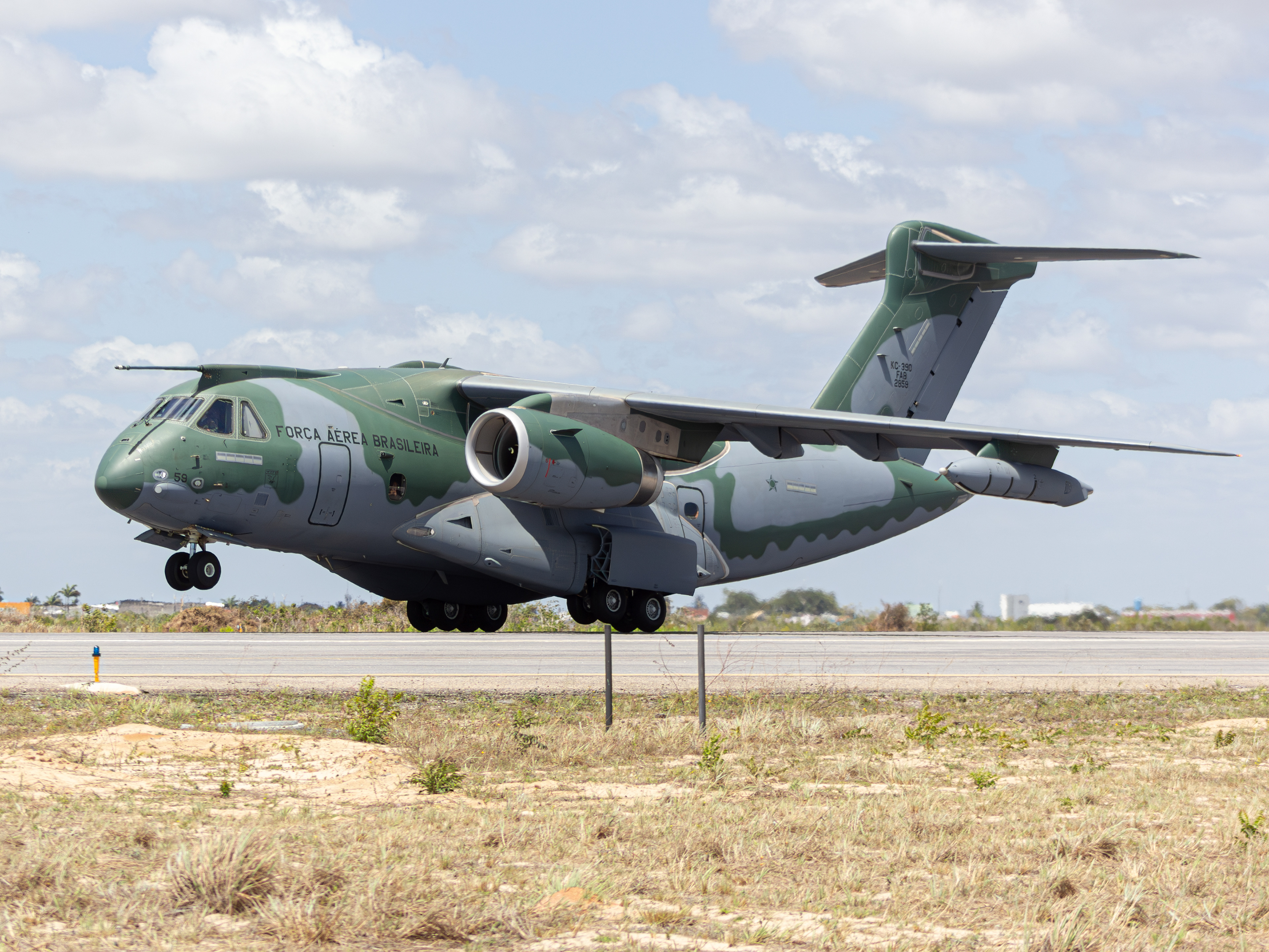 EMBRAER KC-390 MILLENNIUM FAB 2859 - FORÇA AÉREA BRASILEIRA (CRUZEX 2024)