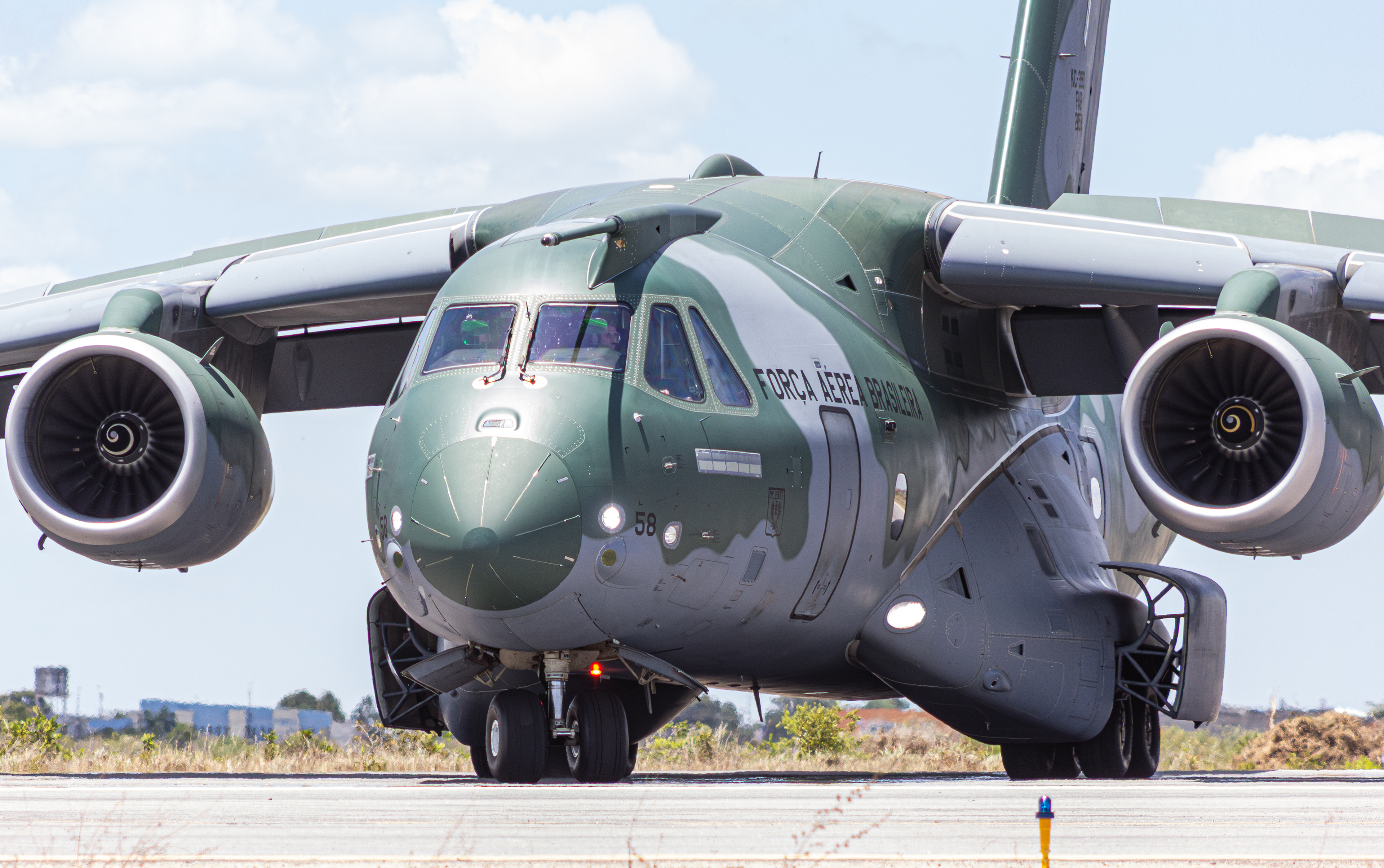 EMBRAER KC-390 MILLENNIUM FAB 2858 - FORÇA AÉREA BRASILEIRA (CRUZEX 2024)