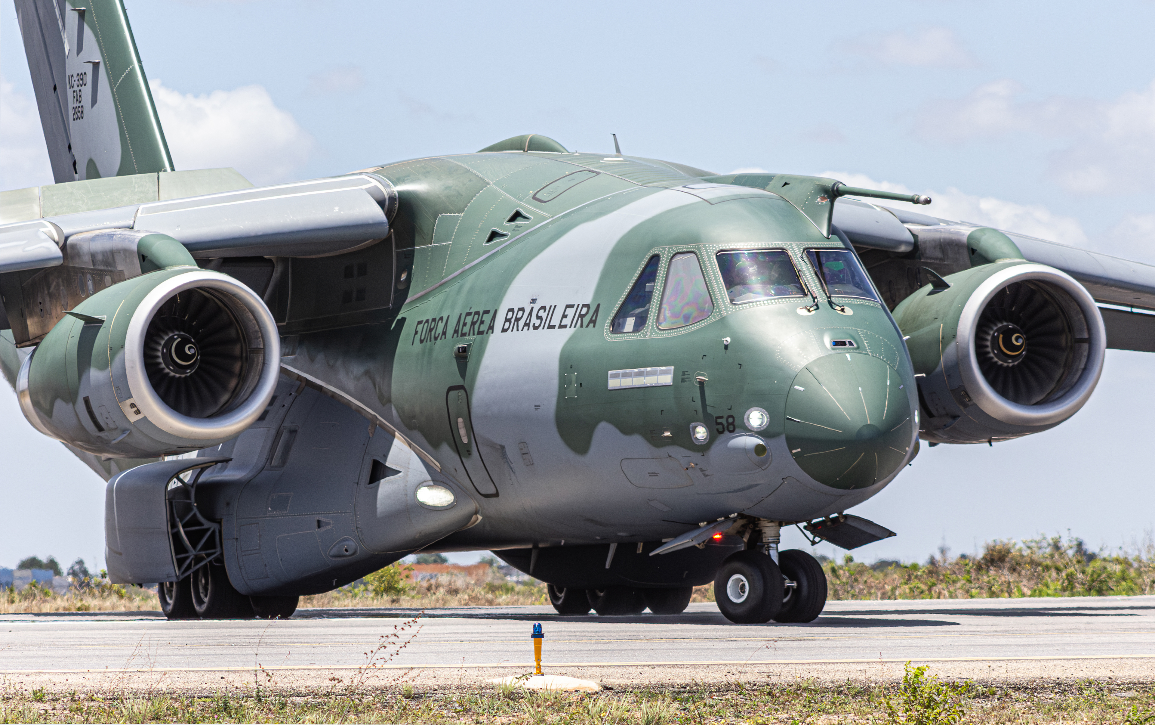 EMBRAER KC-390 MILLENNIUM FAB 2858 - FORÇA AÉREA BRASILEIRA (CRUZEX 2024)