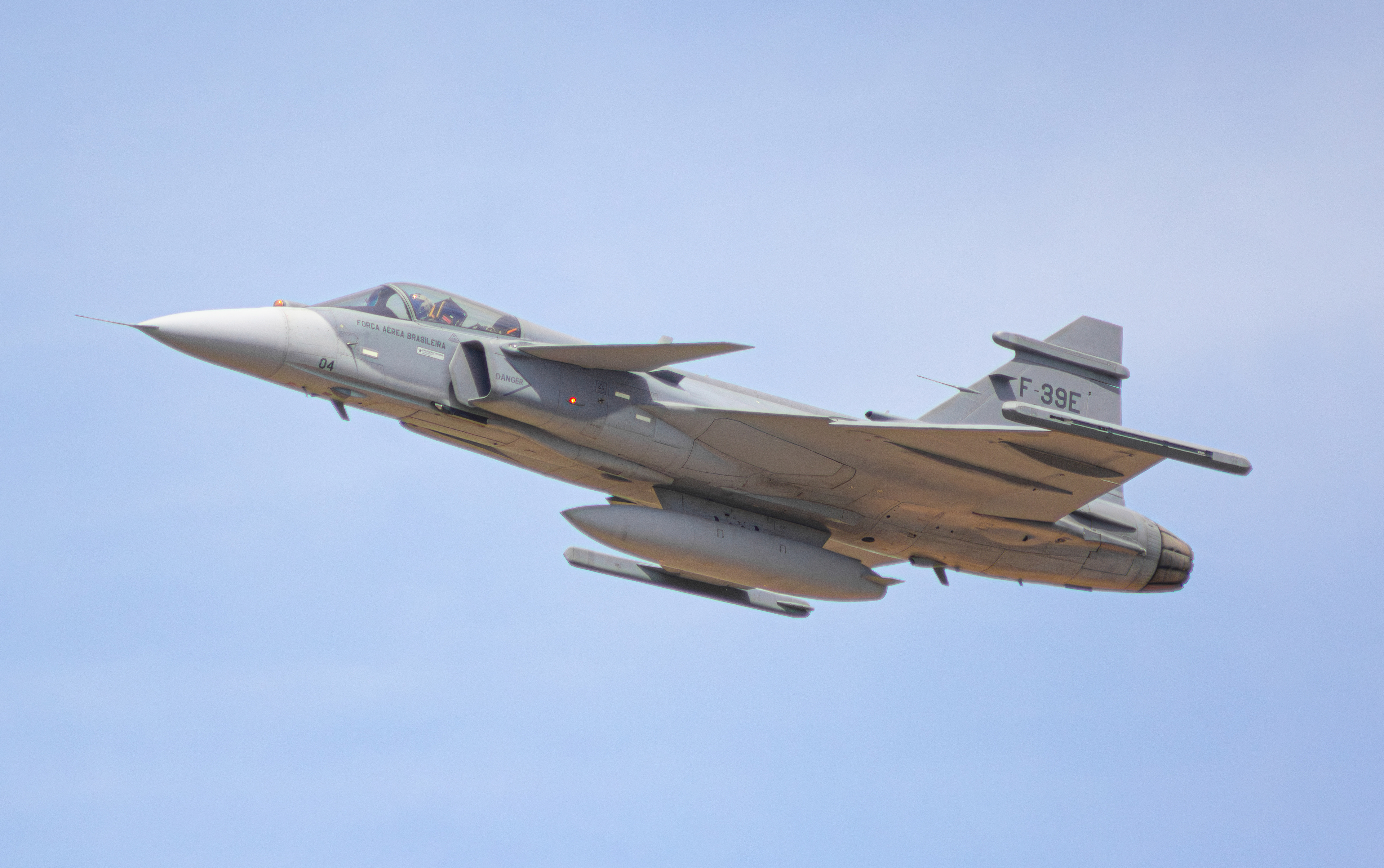 SAAB F39E GRIPEN 4104 - FORÇA AÉREA BRASILEIRA (PAMA SP)