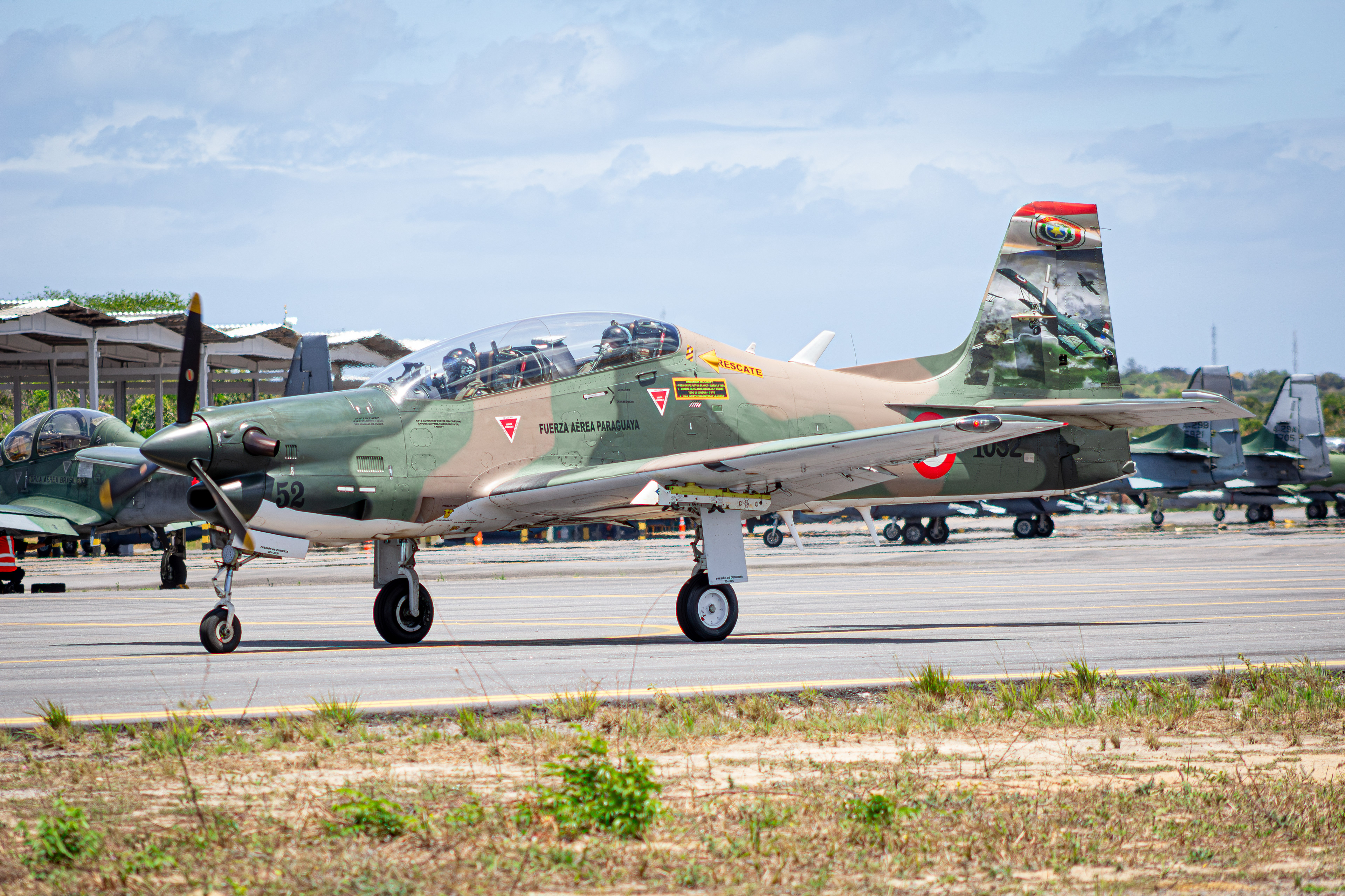 EMBRAER T-27 TUCANO 1052 - FORÇA AÉREA PARAGUAIA (CRUZEX 2024)
