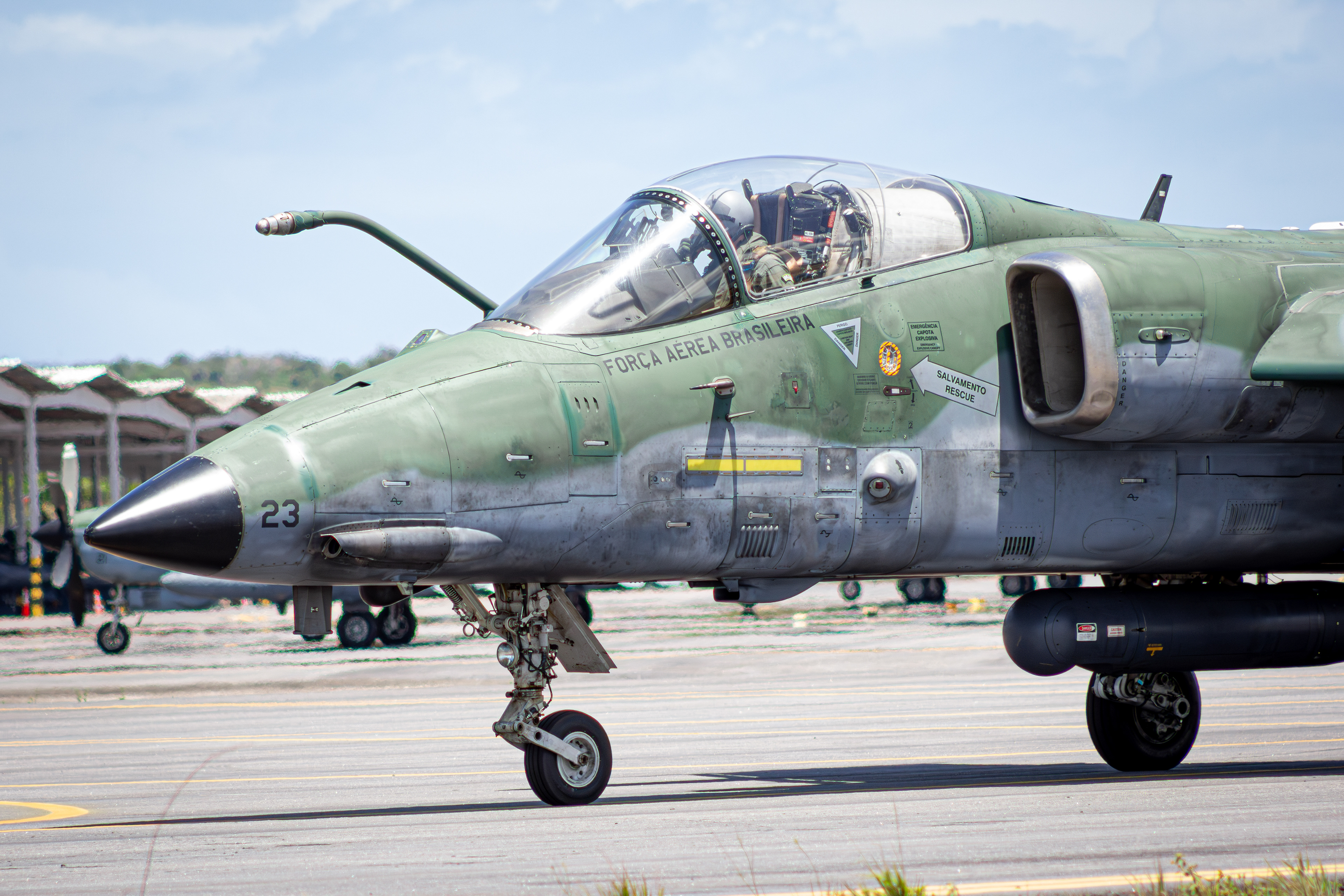 AMX INTERNATIONAL A-1BM FAB5523 - FORÇA AÉREA BRASILEIRA (CRUZEX 2024)