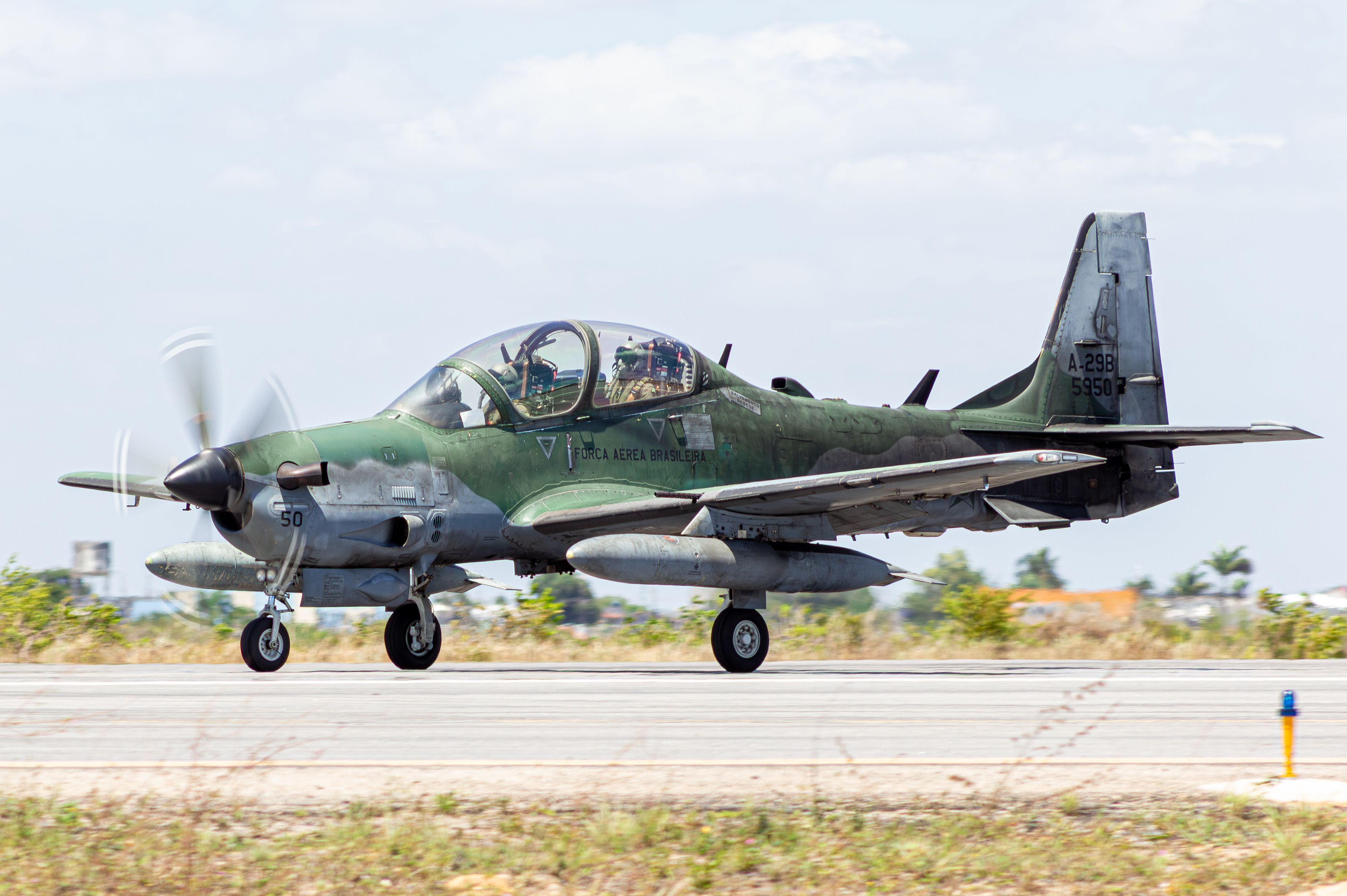 EMBRAER A-29B SUPER TUCANO FAB5950 - FORÇA AÉREA BRASILEIRA (CRUZEX 2024)