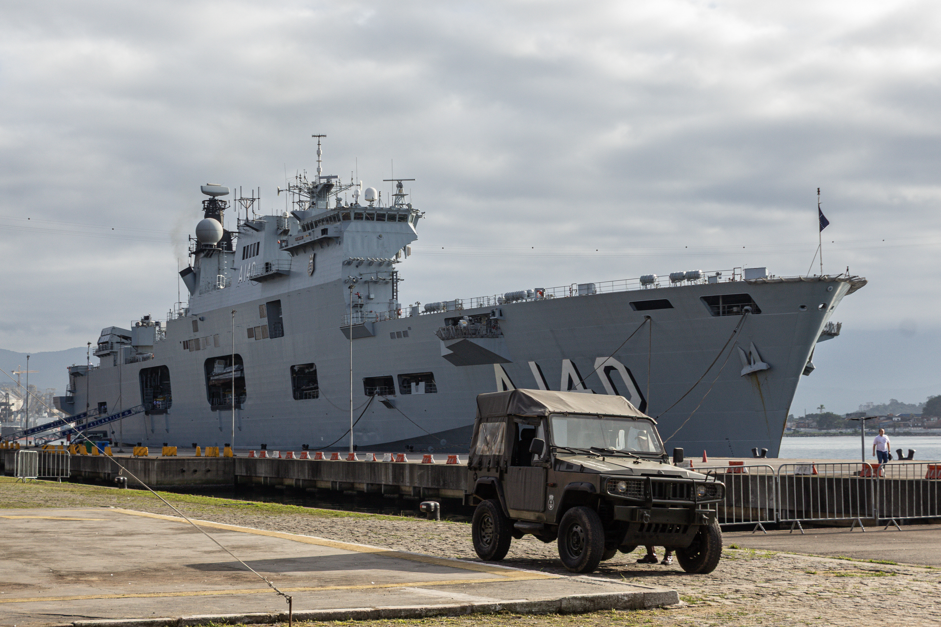 NAM ATLÂNTICO A140 - NAVIO-AERÓDROMO MULTIPROPÓSITO (SANTOS - SP) 2025 