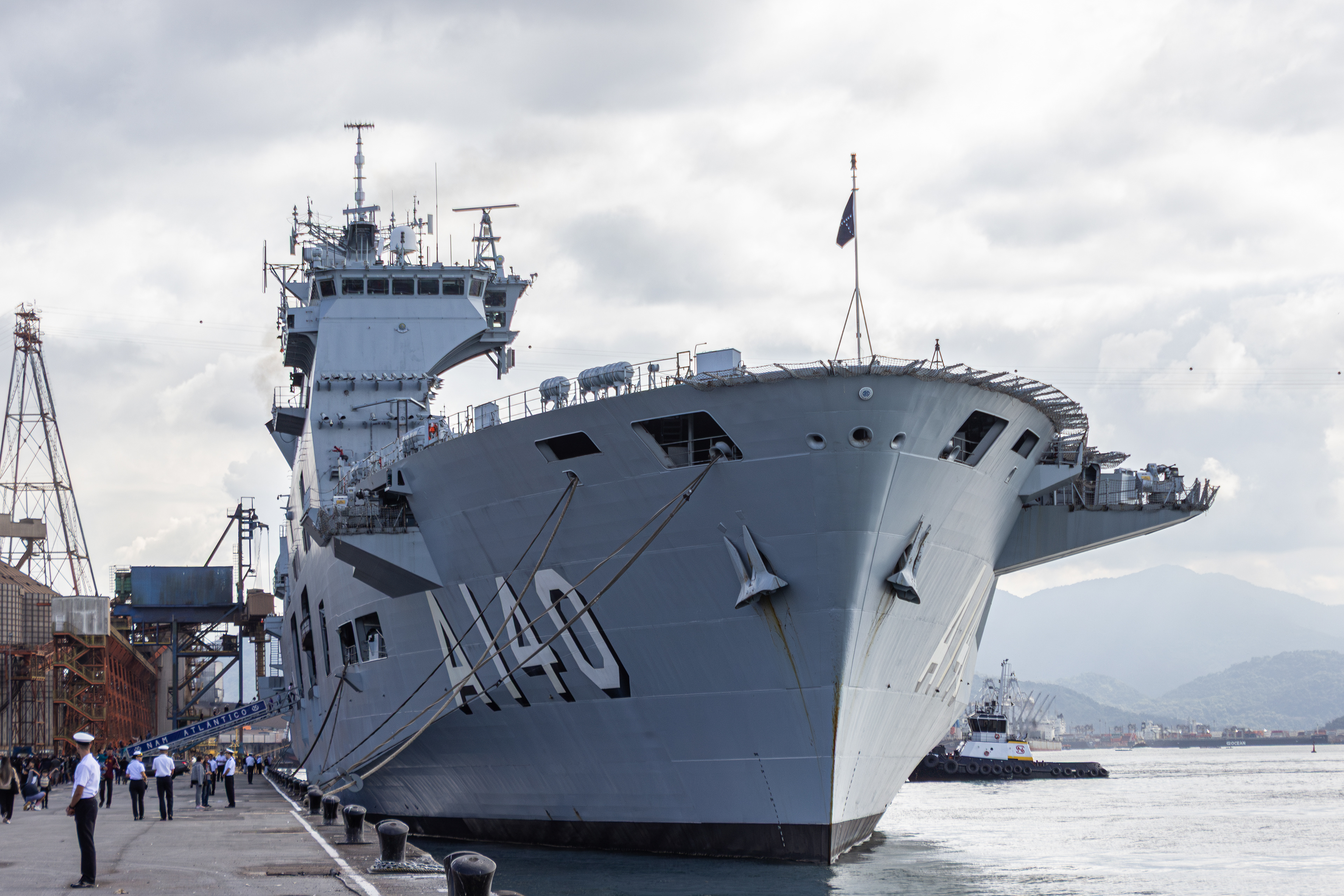 NAM ATLÂNTICO A140 - NAVIO-AERÓDROMO MULTIPROPÓSITO (SANTOS - SP) 2025 