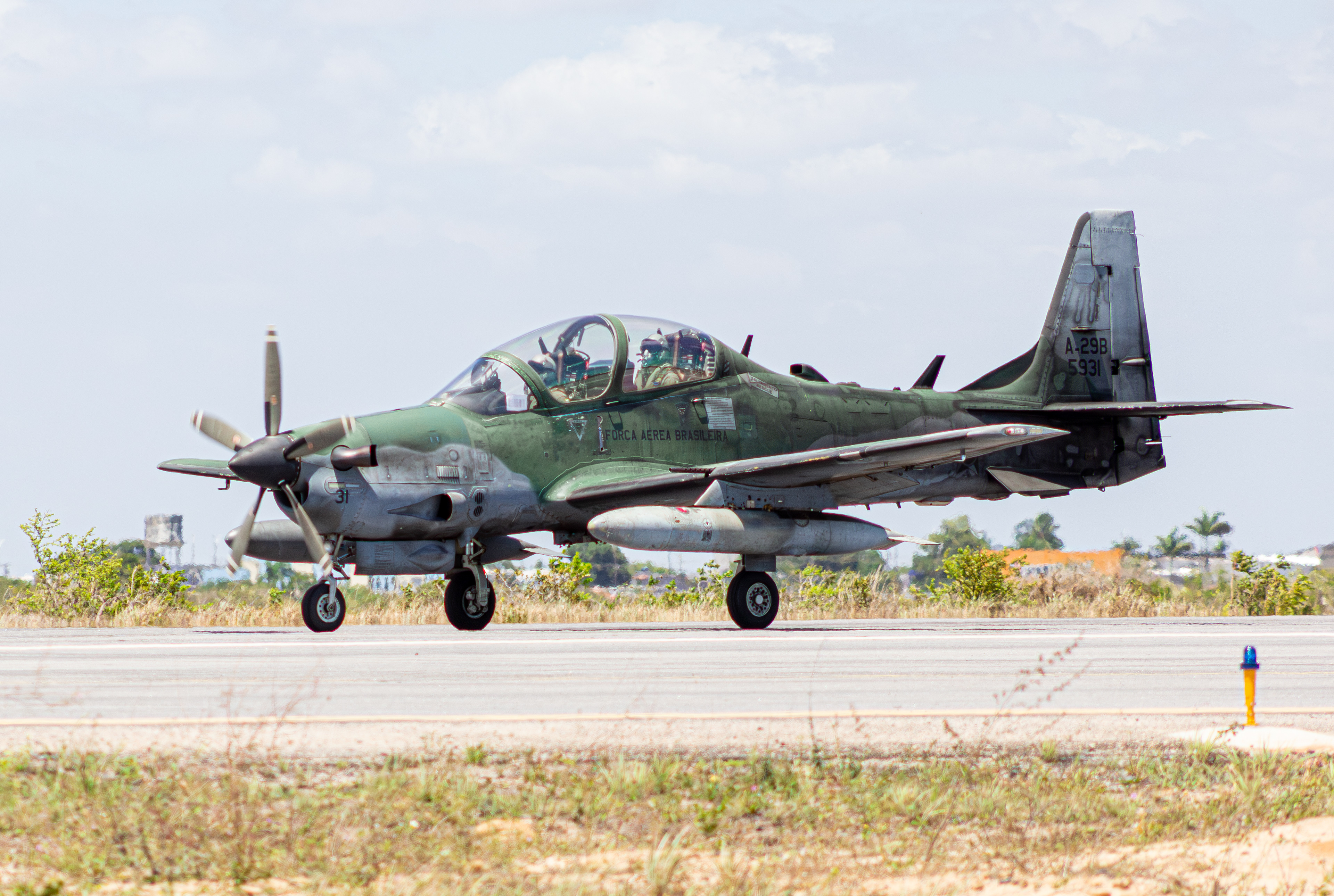 EMBRAER A-29B SUPER TUCANO FAB5931 - FORÇA AÉREA BRASILEIRA (CRUZEX 2024)