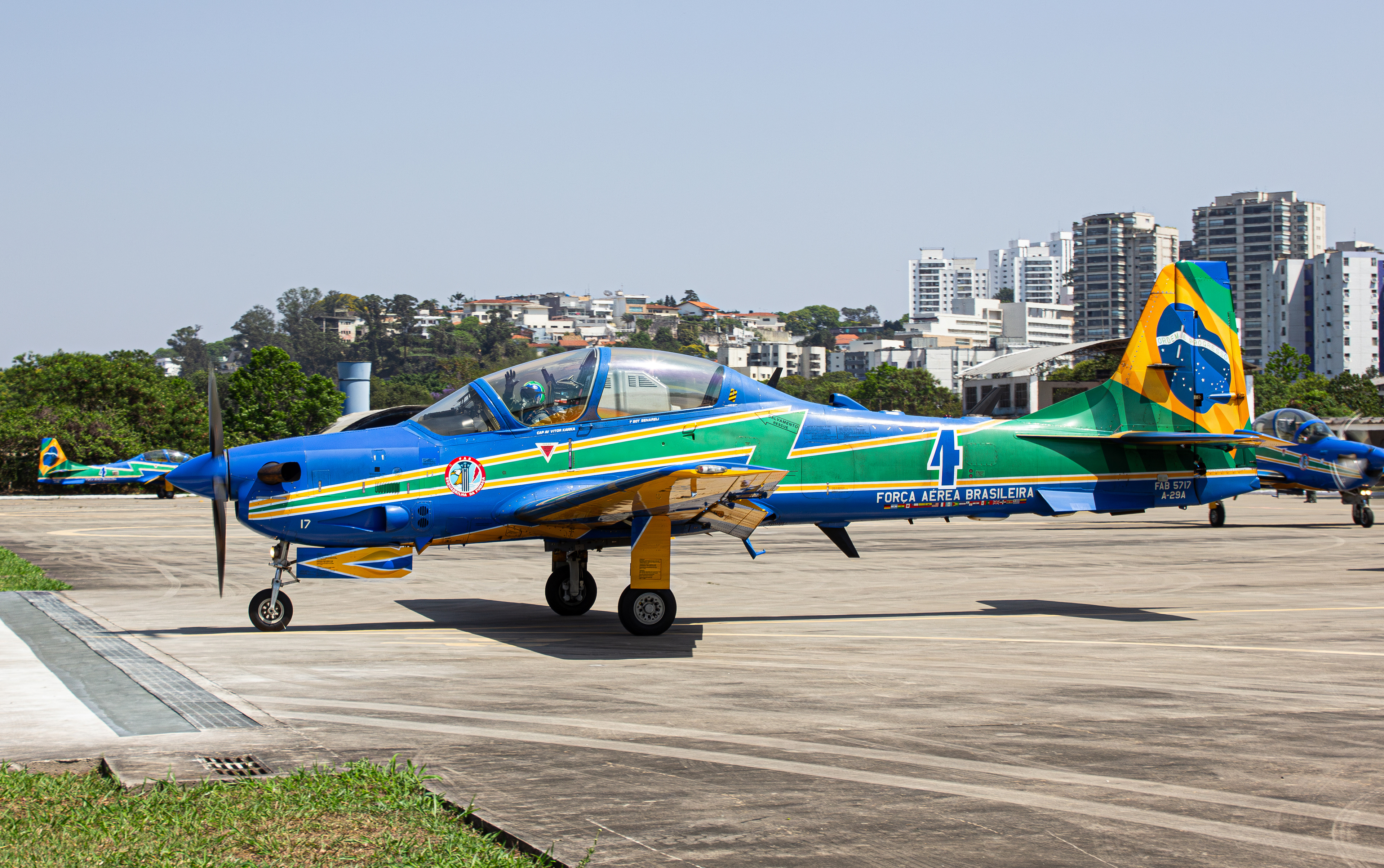 EMBRAER A29 SUPER TUCANO EDA #4 - PAMA SP