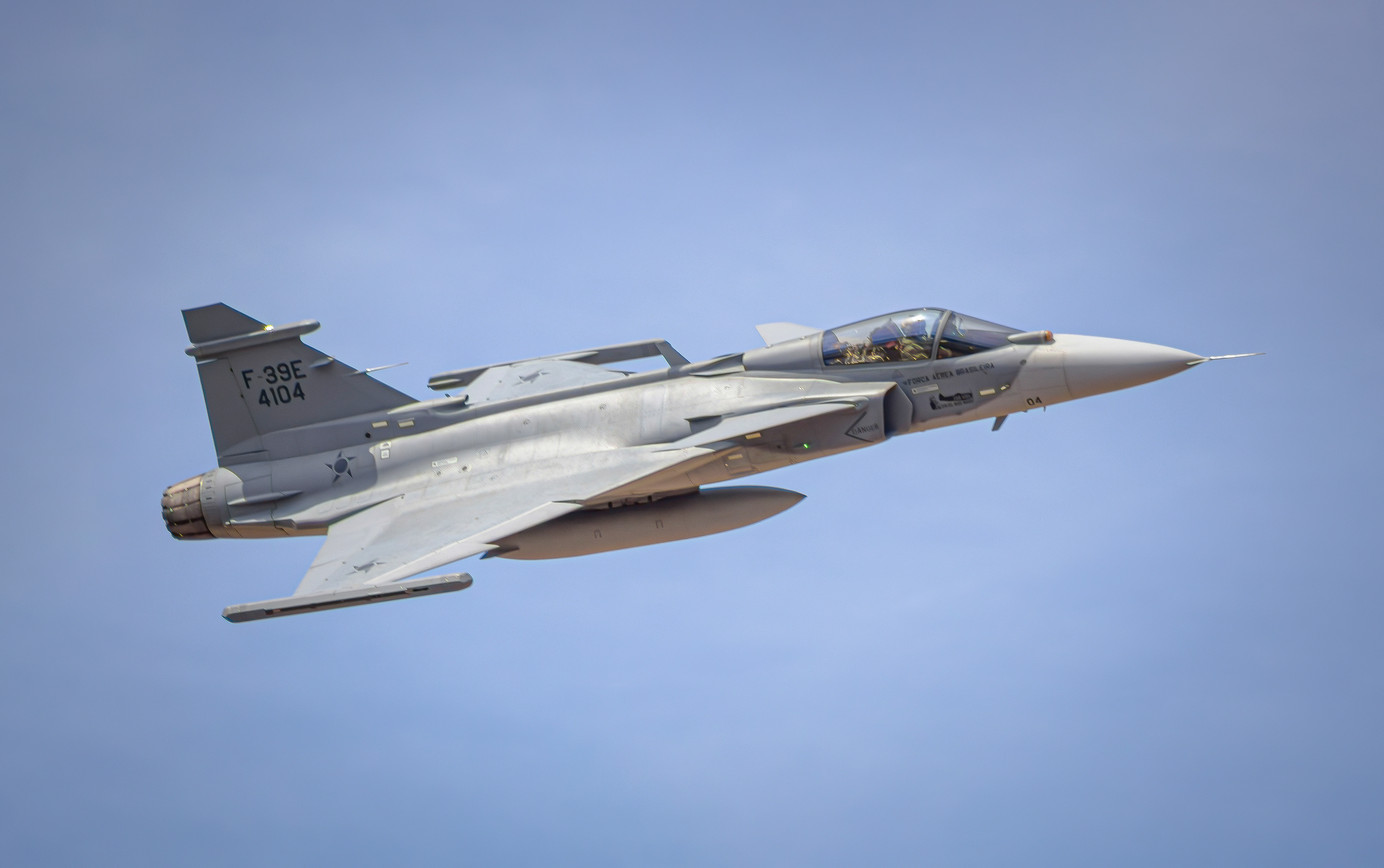 SAAB F39E GRIPEN 4104 - FORÇA AÉREA BRASILEIRA (PAMA SP)