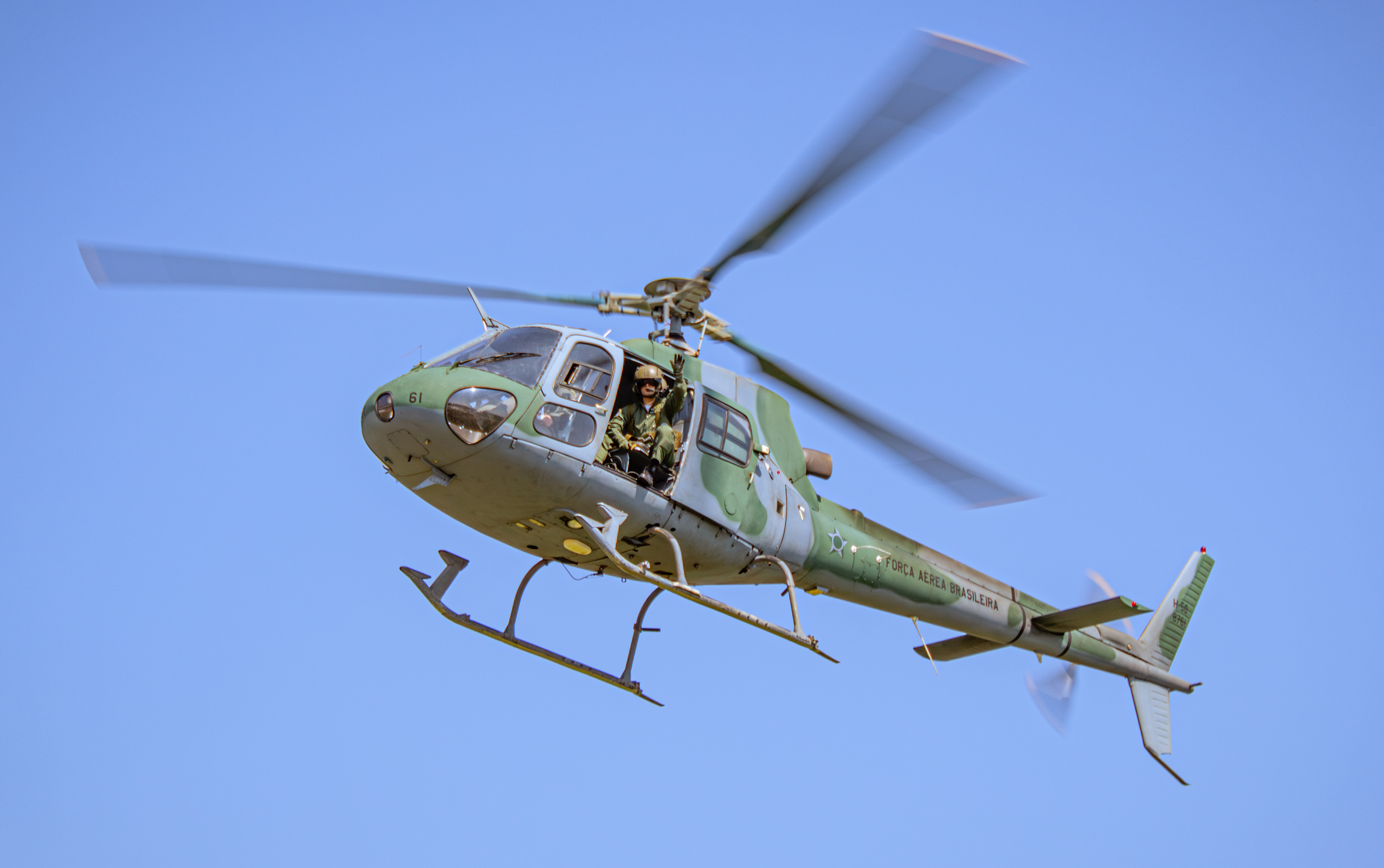 HELIBRAS H50 ESQUILO FAB 8761 - FORÇA AÉREA BRASILEIRA (PAMA-SP)