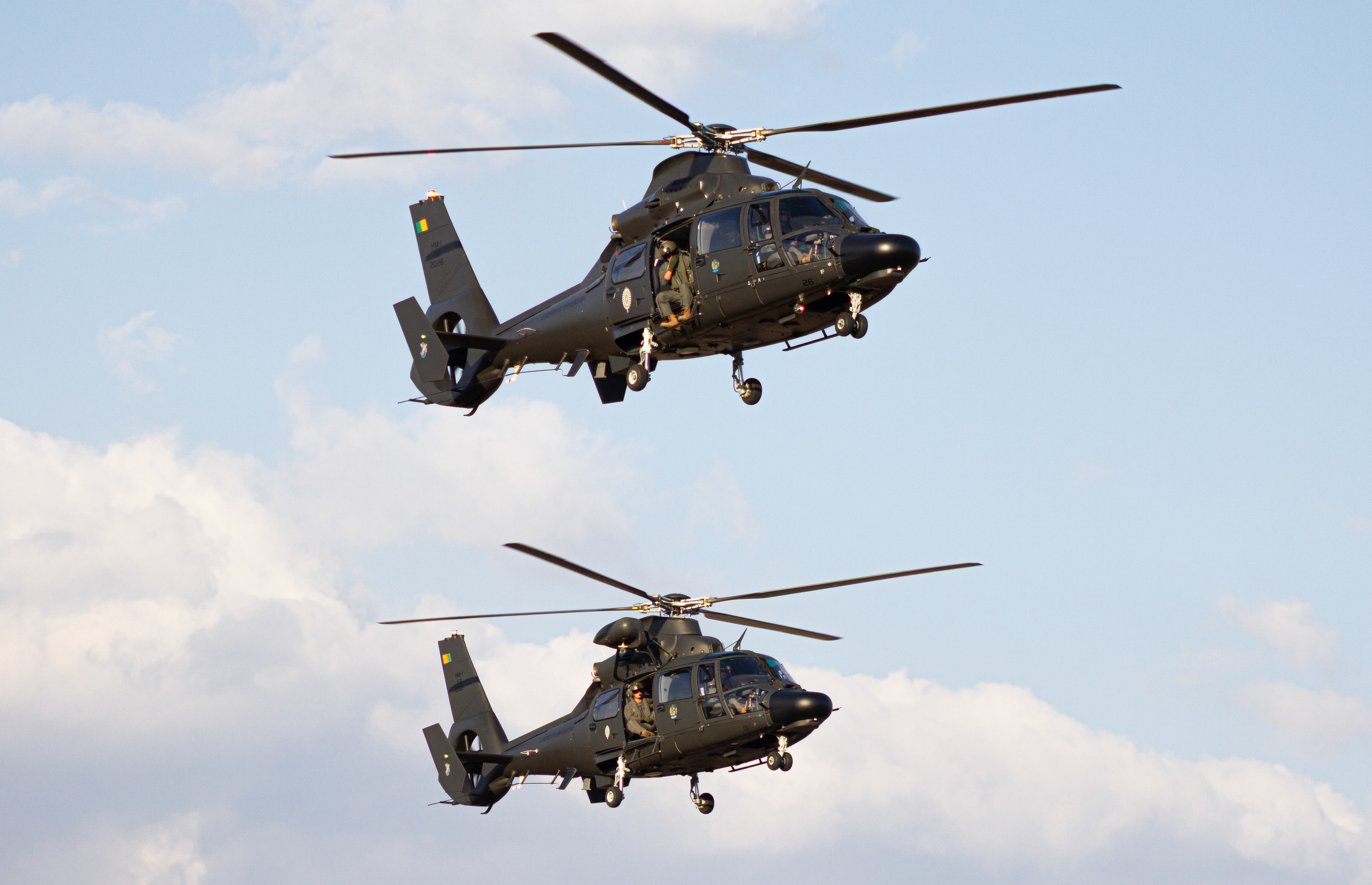 HM-1A PANTERA EB2026 E EB2001 - CAVEX (SÁBADO AÉREO 2025)