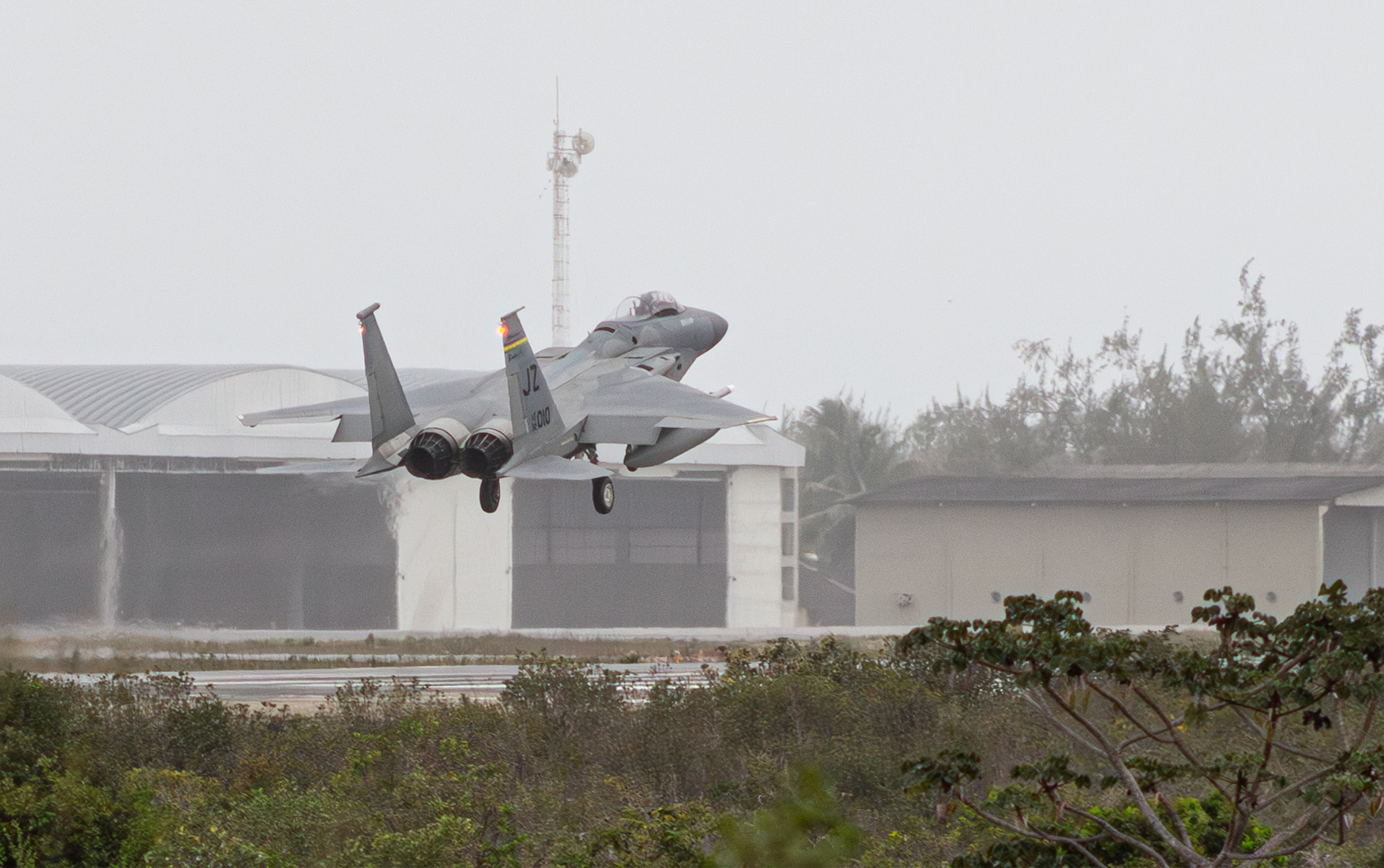 MCDONNEL DOUGLAS F-15C EAGLE S/N 82-0010 - 159TH AIR NATIONAL GUARD (CRUZEX 2024) - PRIMEIRO F-15C EM SOLO