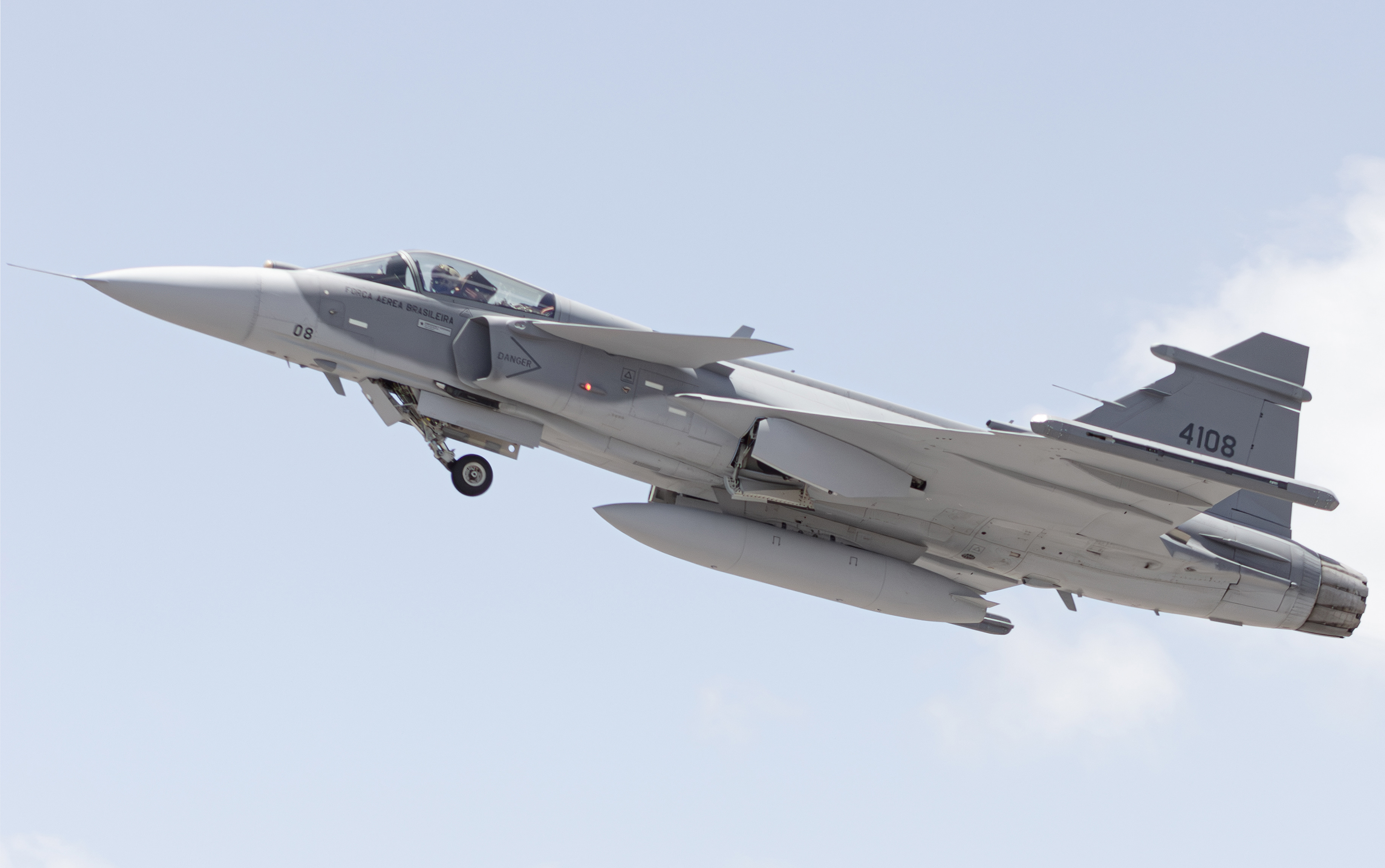 SAAB F39E GRIPEN 4108 - FORÇA AÉREA BRASILEIRA (CRUZEX 2024)