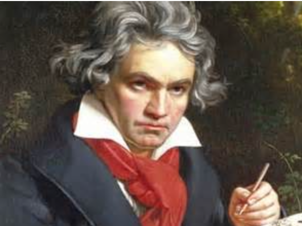 Beethoven portrait by Joseph Karl Stieler