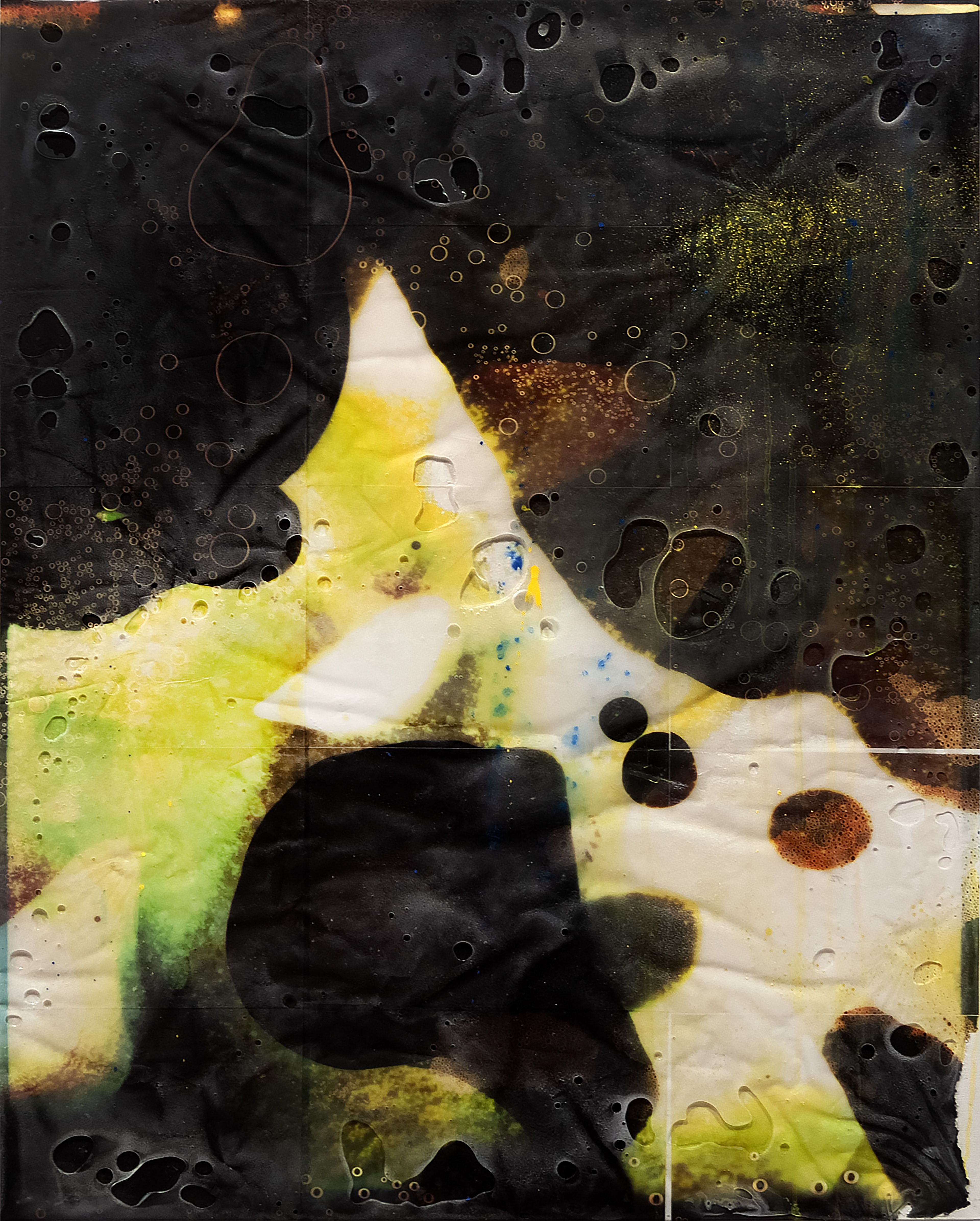 2308012 Stuffed Moments, 2023, Mixed Media on Canvas, 100 x 80.3 x 3.5cm