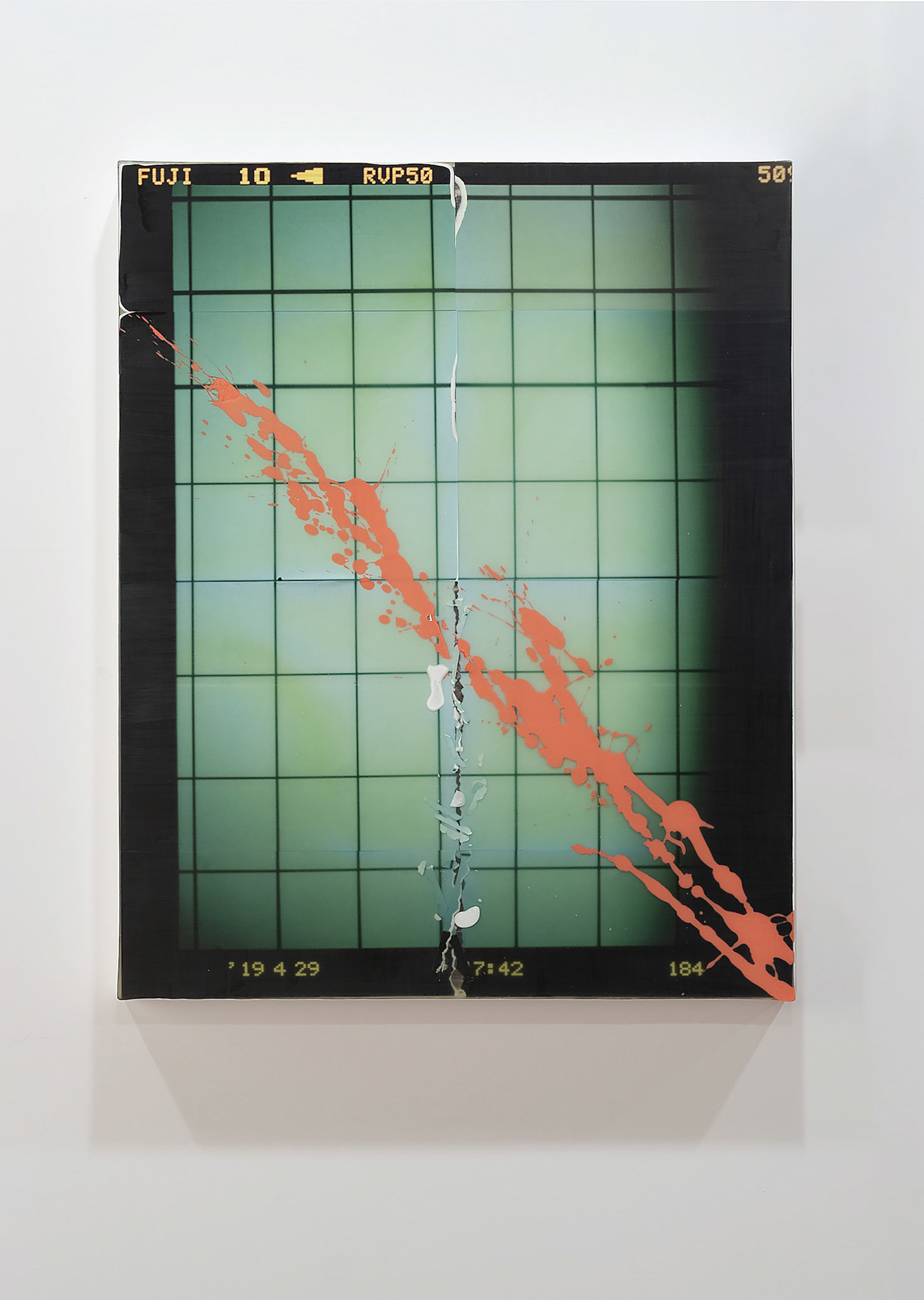 2302002 Stuffed Moments, 2023, mixed media on wood panel canvas, 100 x 80 x 5cm