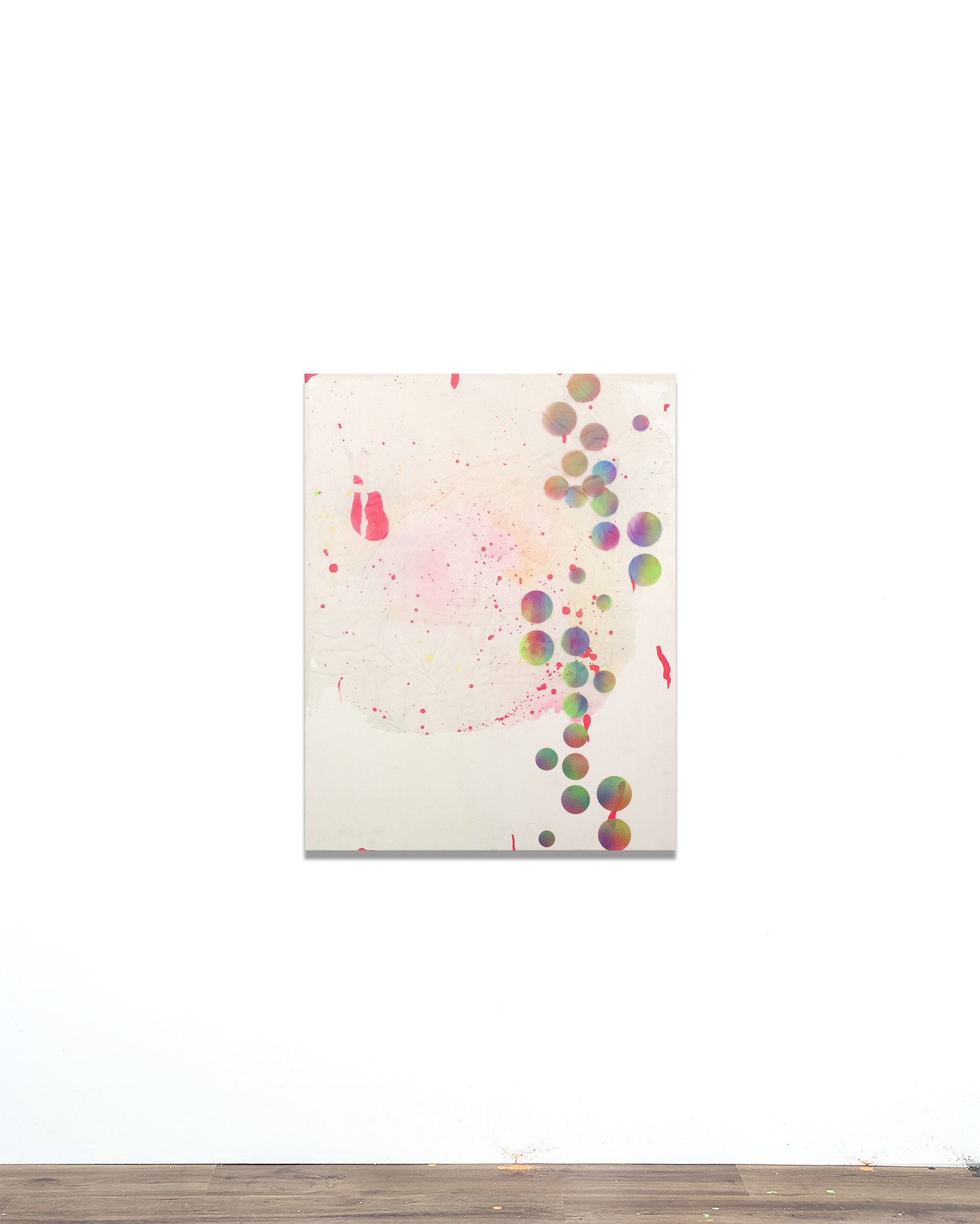 2505002 Every Today(r), 2025, Collage of Pigmented Dye-Printed Photo Paper on Canvas followed Acrylic Paint and Synthetic Resin(Epoxy), 116.8 x 91 x 4cm