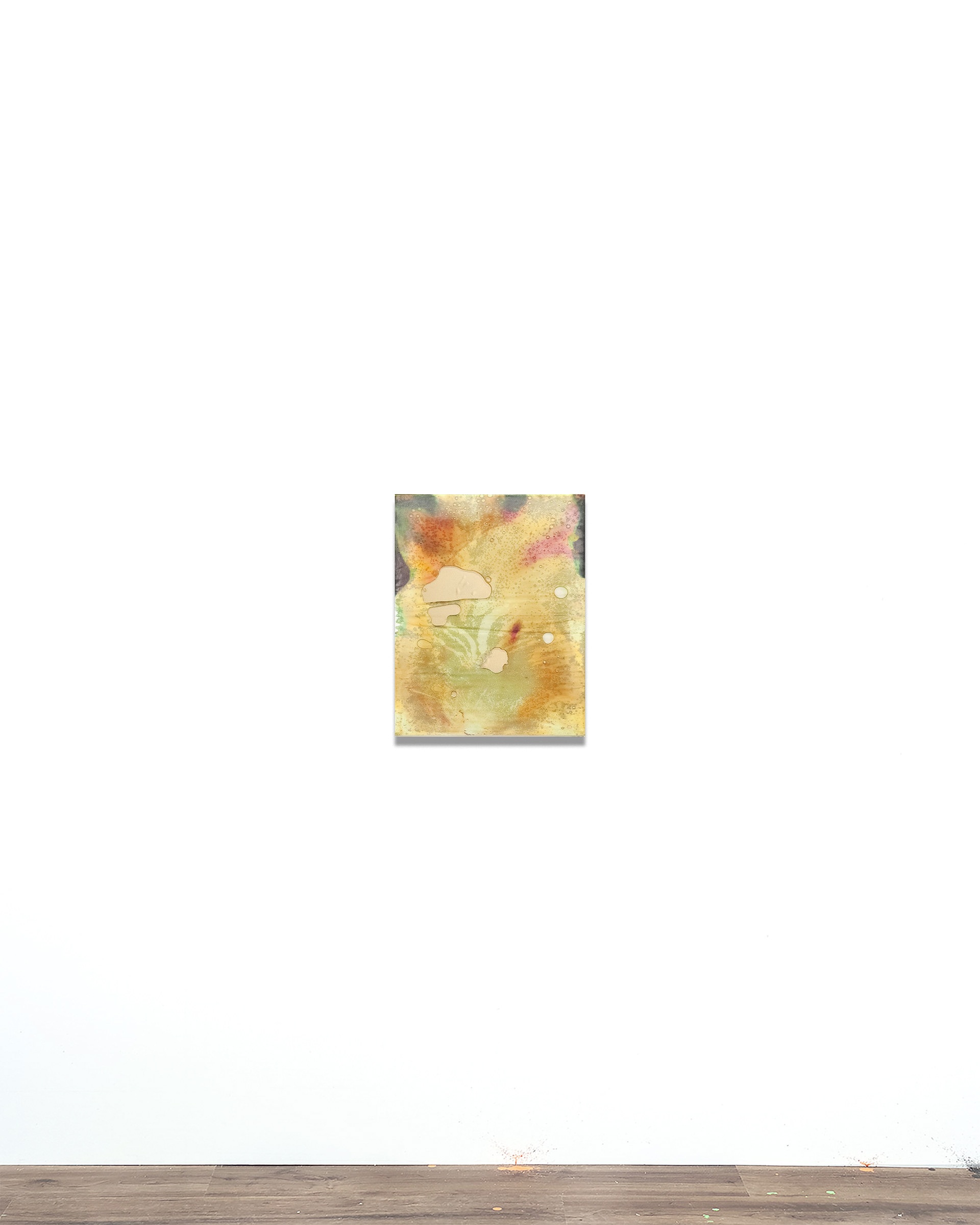 2507008 Some Month Some Day, 2025, Collage of Pigmented Dye-Printed Photo Paper on Canvas followed by Acrylic Paint and Synthetic Resin(Epoxy), 53 x 41.5 x 4cm