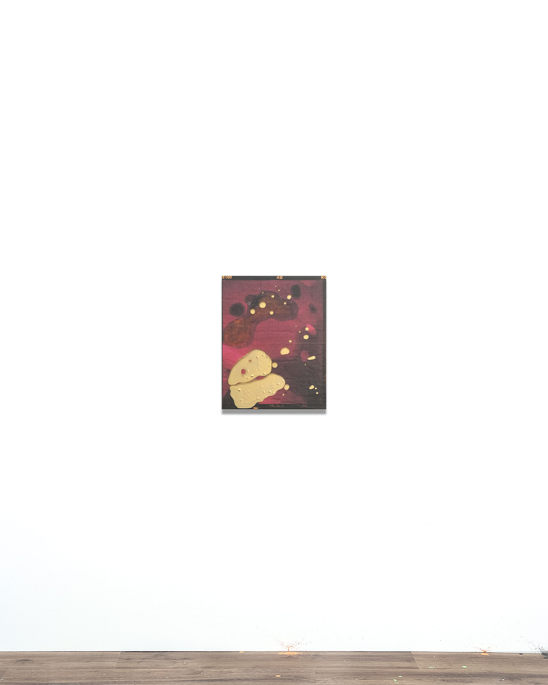 2507001 Some Month Some Day, 2025, Collage of Pigmented Dye-Printed Photo Paper on Canvas followed by Acrylic Paint and Synthetic Resin(Epoxy), 53 x 41.5 x 4cm