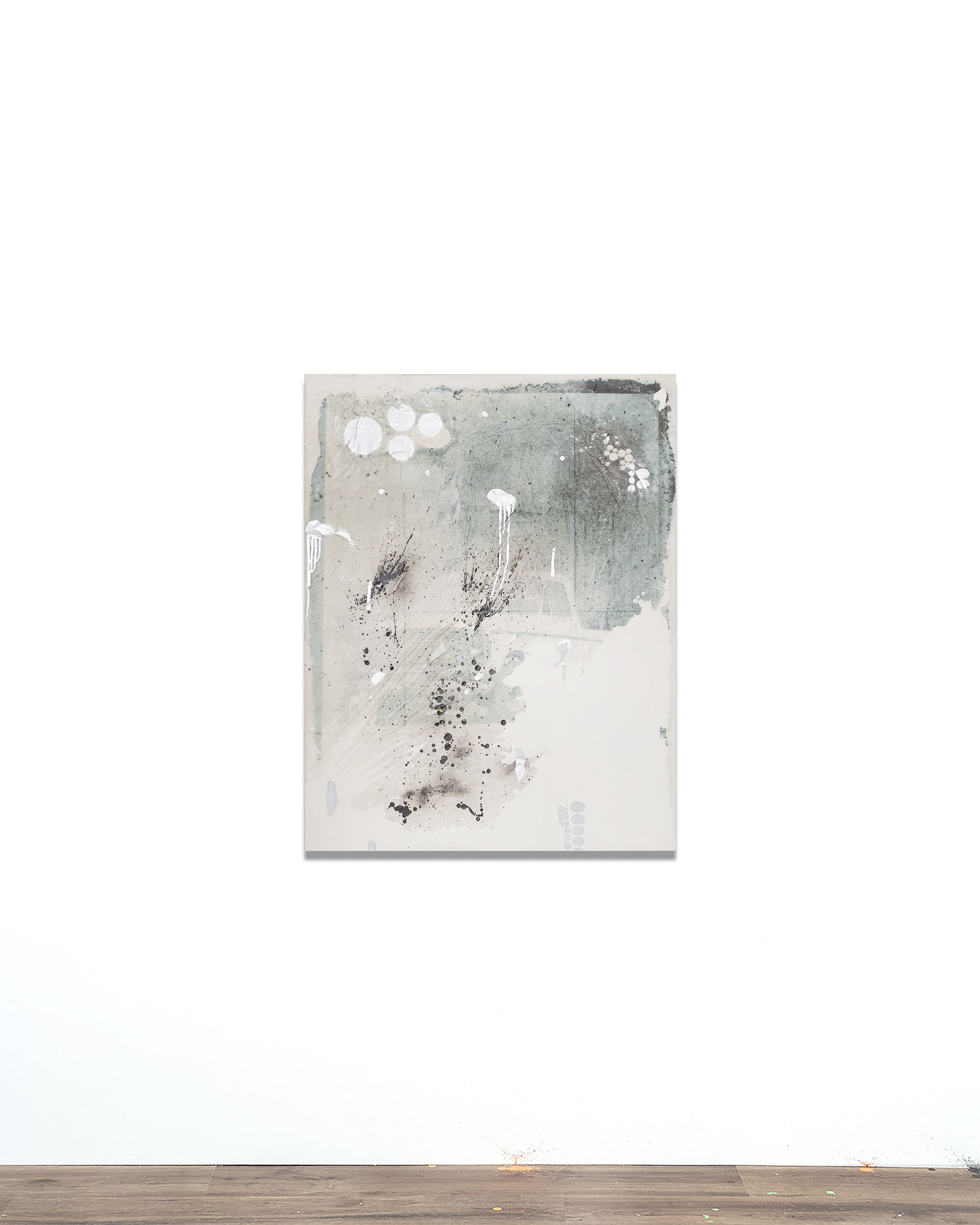 2505007 Every Today(k), 2025, Collage of Pigmented Dye-Printed Photo Paper on Canvas followed Acrylic Paint and Synthetic Resin(Epoxy), 116.8 x 91 x 4cm