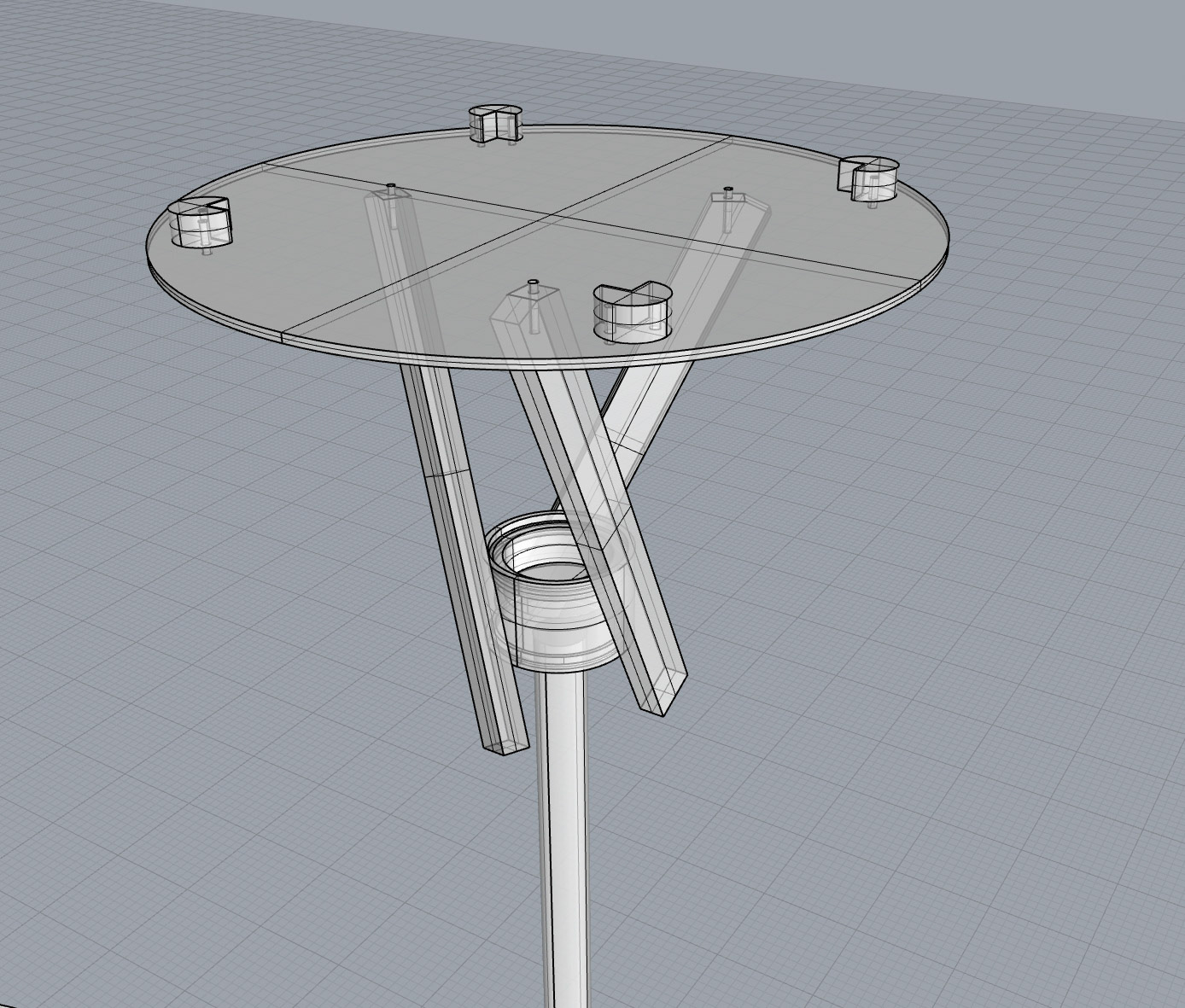 Design for Pedestal by Metal Craftsman Seok Young Kim