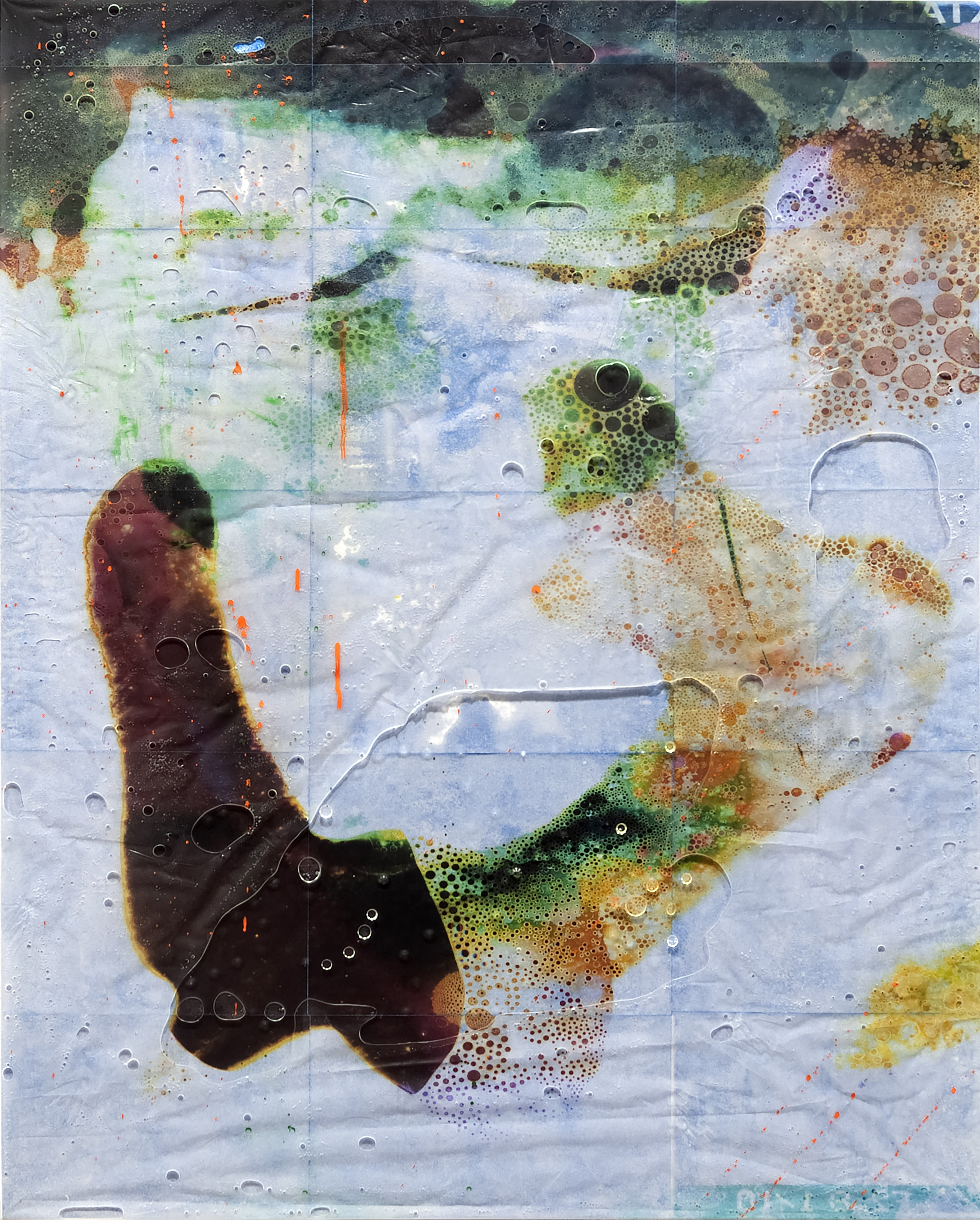 2308014 Stuffed Moments, 2023, Mixed Media on Canvas, 100 x 80.3 x 3.5cm