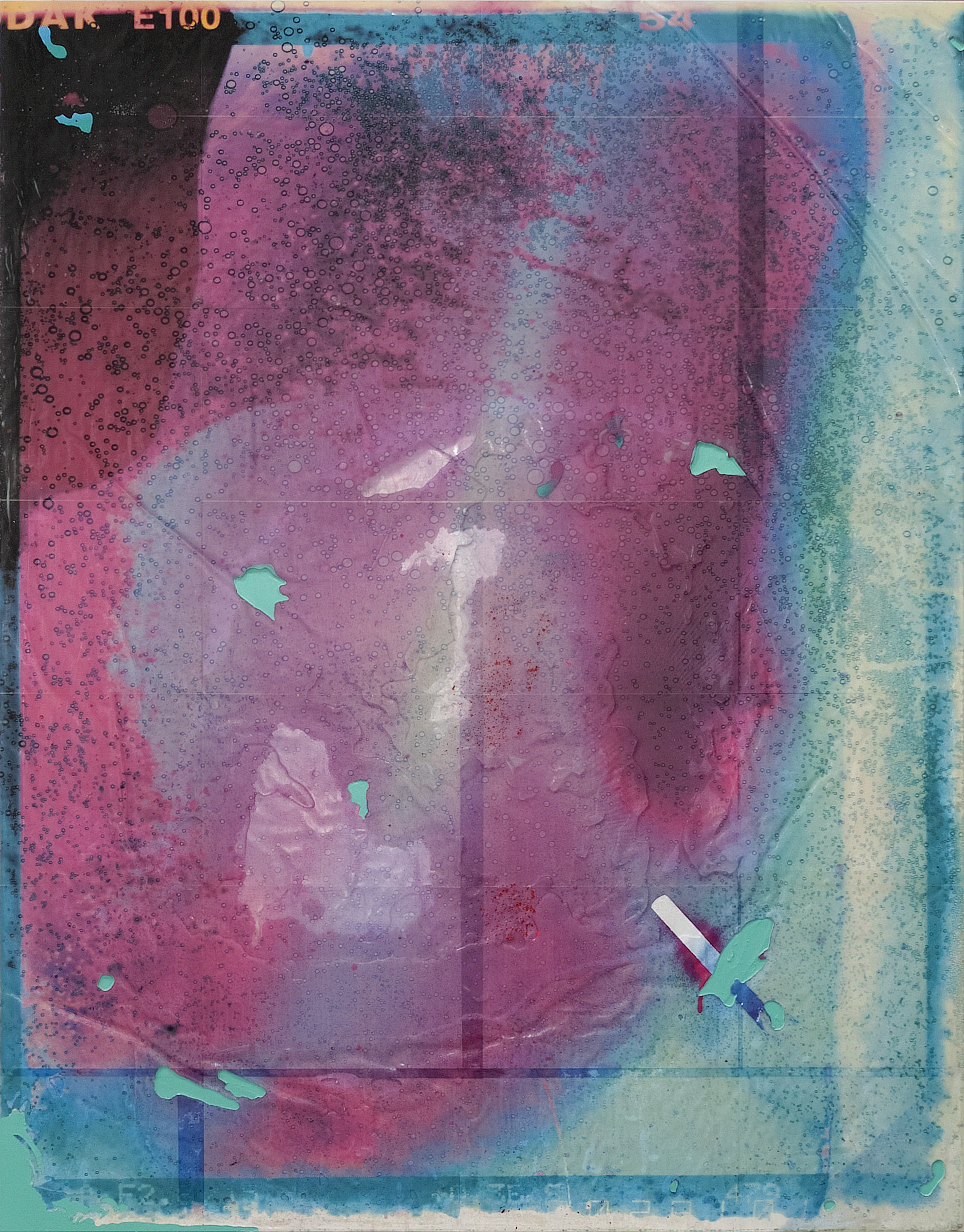 2503001 Stuffed Moments, 2025, Collage of Pigmented Dye-Printed Photo Paper on Canvas followed Acrylic Paint and Synthetic Resin(Epoxy), 130.3 x 102 x 3.3cm