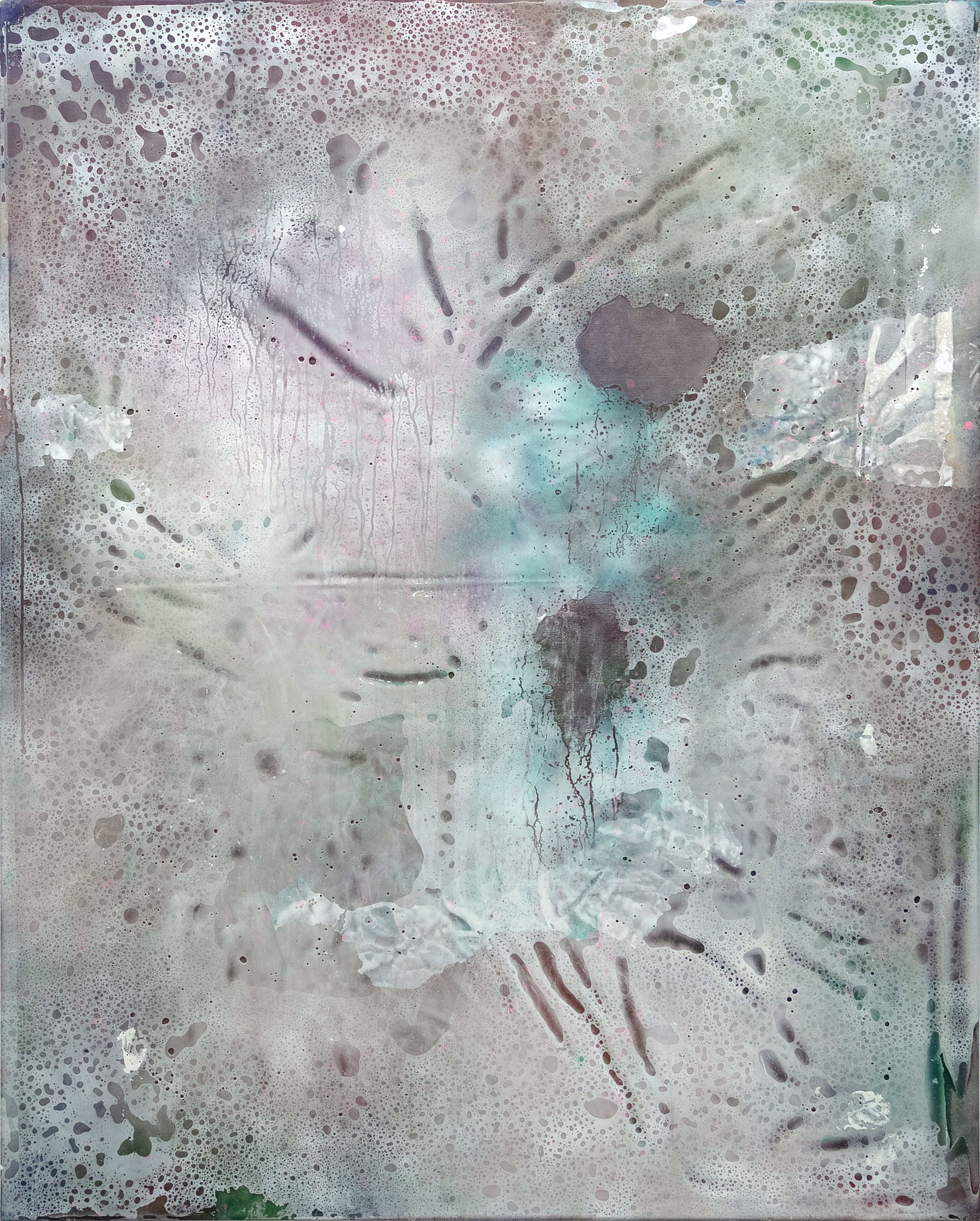 2407003 Record, 2024, Acrylic, Epoxy Resin on Canvas, 162.2 x 130 x 3.3cm