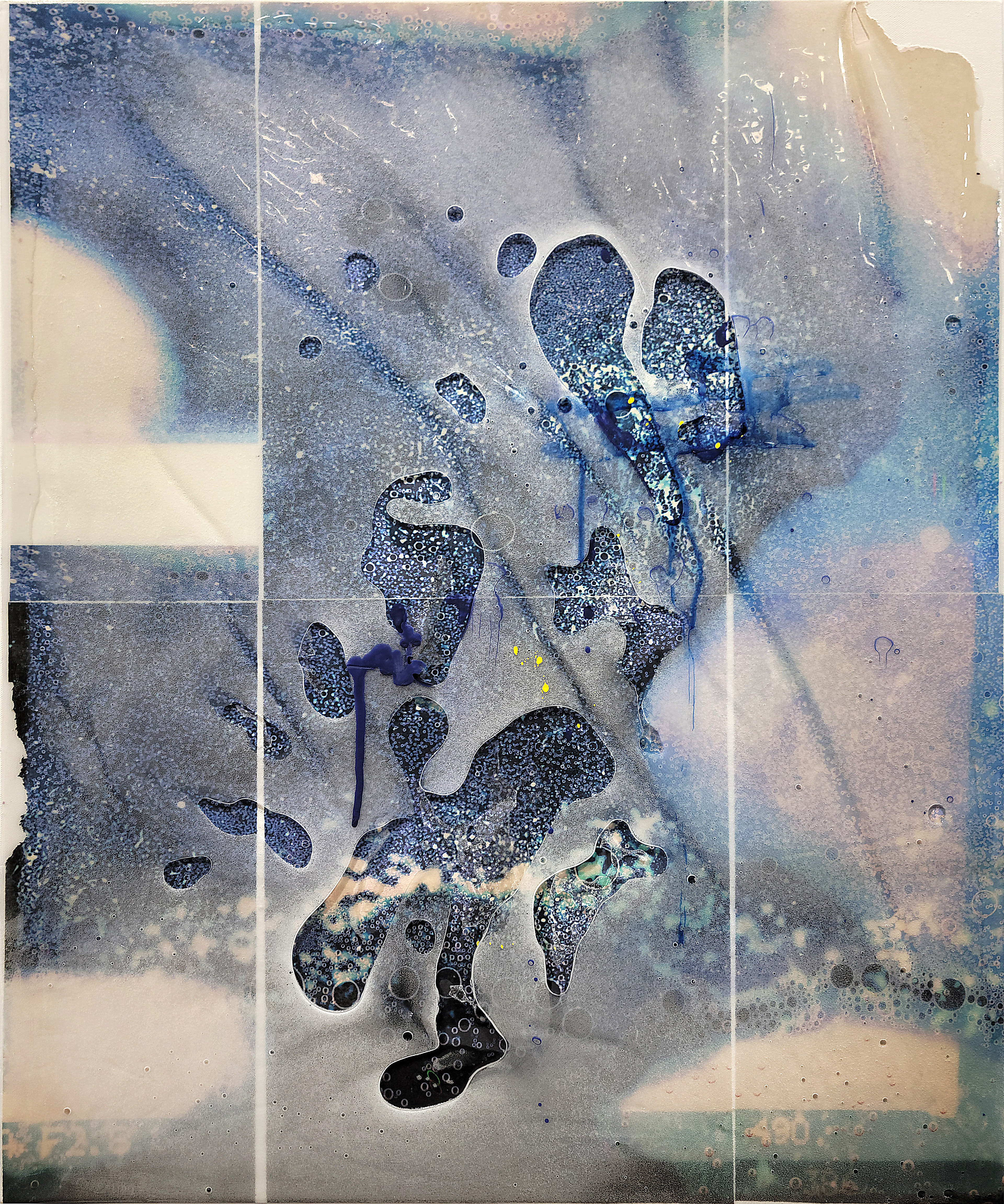 2308009 Stuffed Moments, 2023, Mixed Media on Canvas, 72.7 x 60.6 x 3.5cm