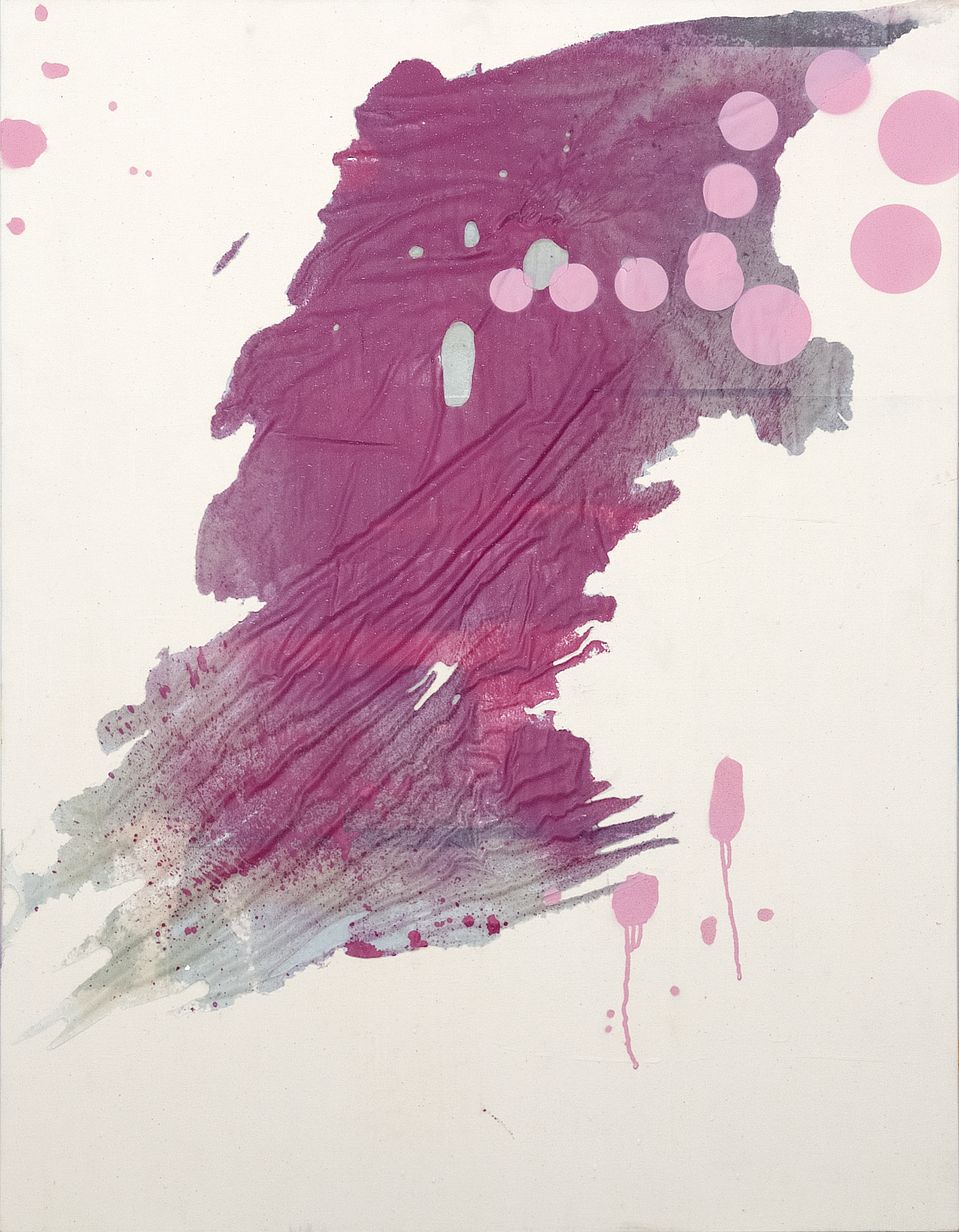 2505003 Every Today(m), 2025, Collage of Pigmented Dye-Printed Photo Paper on Canvas followed Acrylic Paint and Synthetic Resin(Epoxy), 116.8 x 91 x 4cm