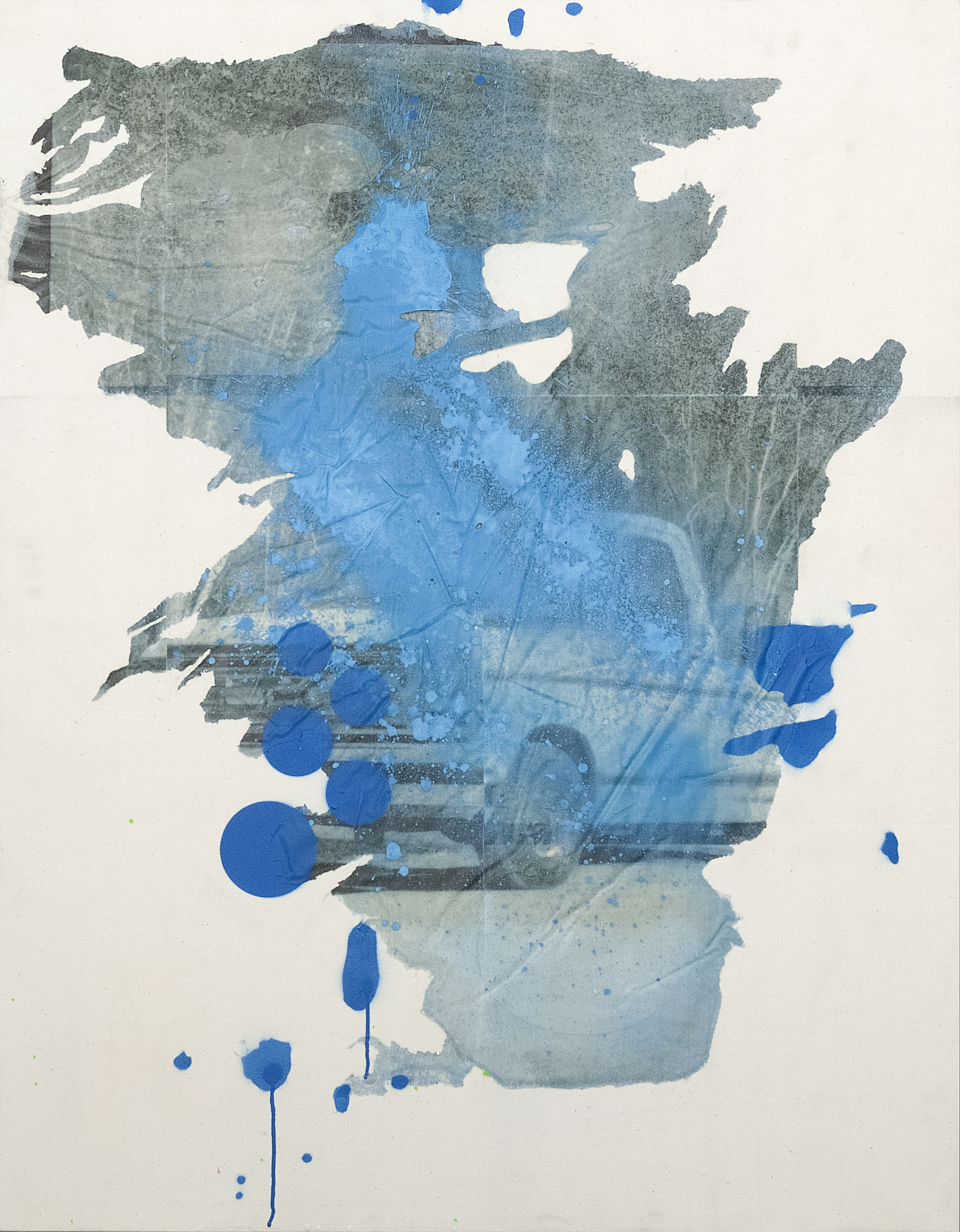 2505001 Every Today(c), 2025, Collage of Pigmented Dye-Printed Photo Paper on Canvas followed Acrylic Paint and Synthetic Resin(Epoxy), 116.8 x 91 x 4cm