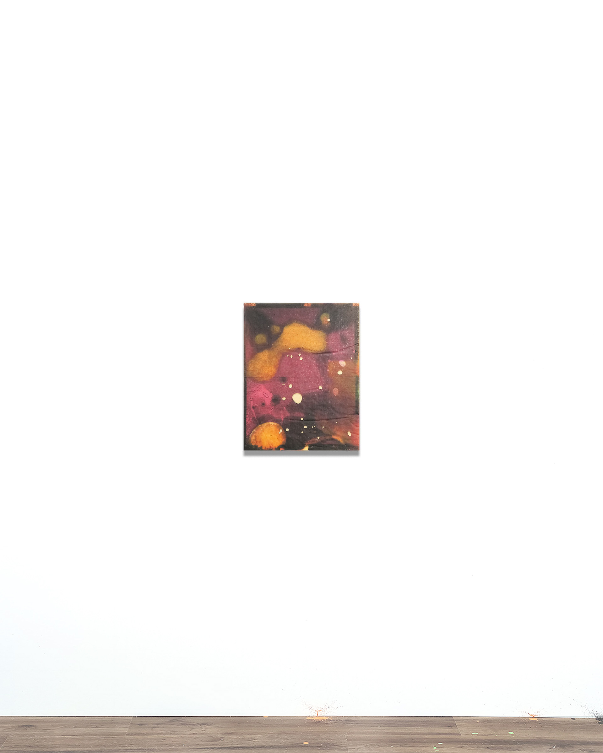 2507002 Some Month Some Day, 2025, Collage of Pigmented Dye-Printed Photo Paper on Canvas followed by Acrylic Paint and Synthetic Resin(Epoxy), 53 x 41.5 x 4cm