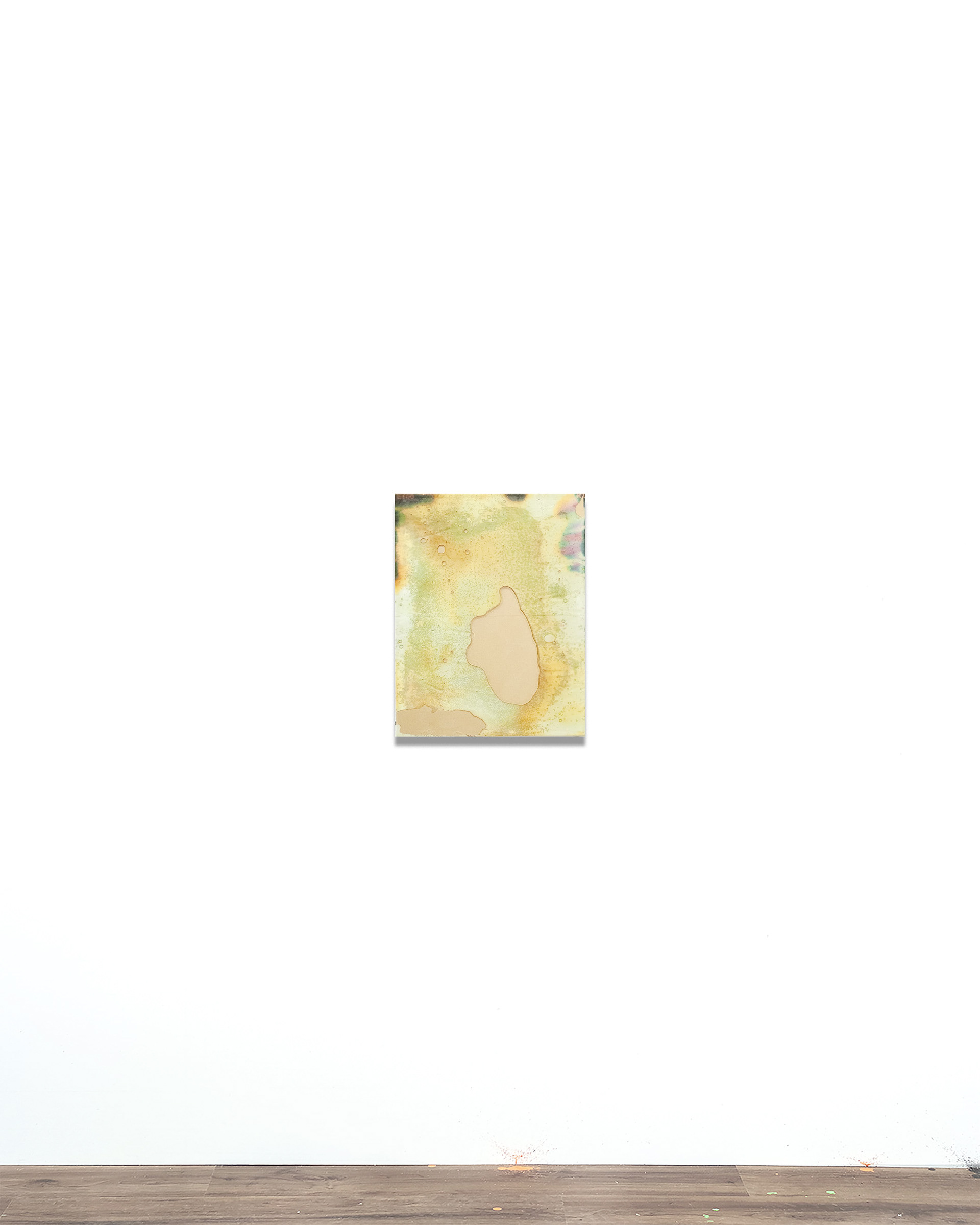 2507010 Some Month Some Day, 2025, Collage of Pigmented Dye-Printed Photo Paper on Canvas followed by Acrylic Paint and Synthetic Resin(Epoxy), 53 x 41.5 x 4cm