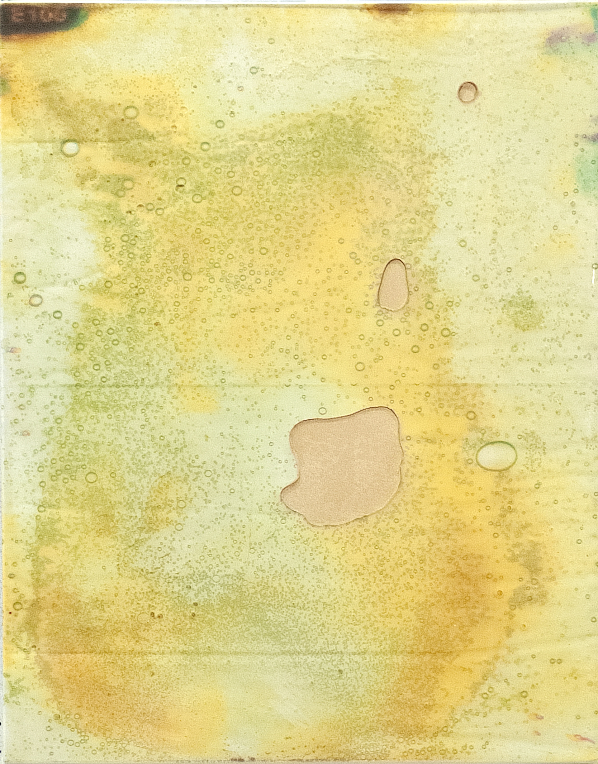 2507011 Some Month Some Day, 2025, Collage of Pigmented Dye-Printed Photo Paper on Canvas followed by Acrylic Paint and Synthetic Resin(Epoxy), 53 x 41.5 x 4cm