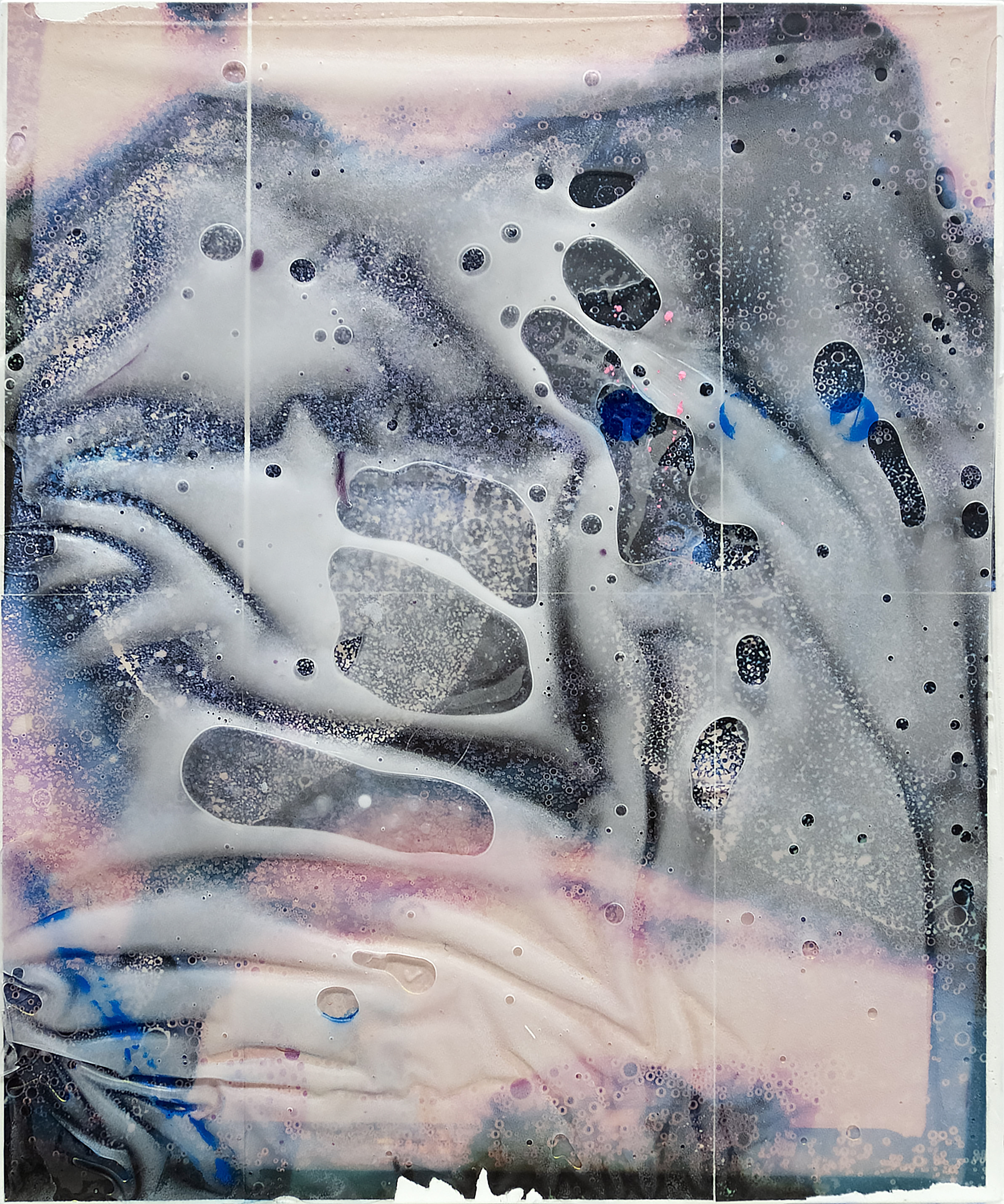 2308010 Stuffed Moments, 2023, Mixed Media on Canvas, 72.7 x 60.6 x 3.5cm