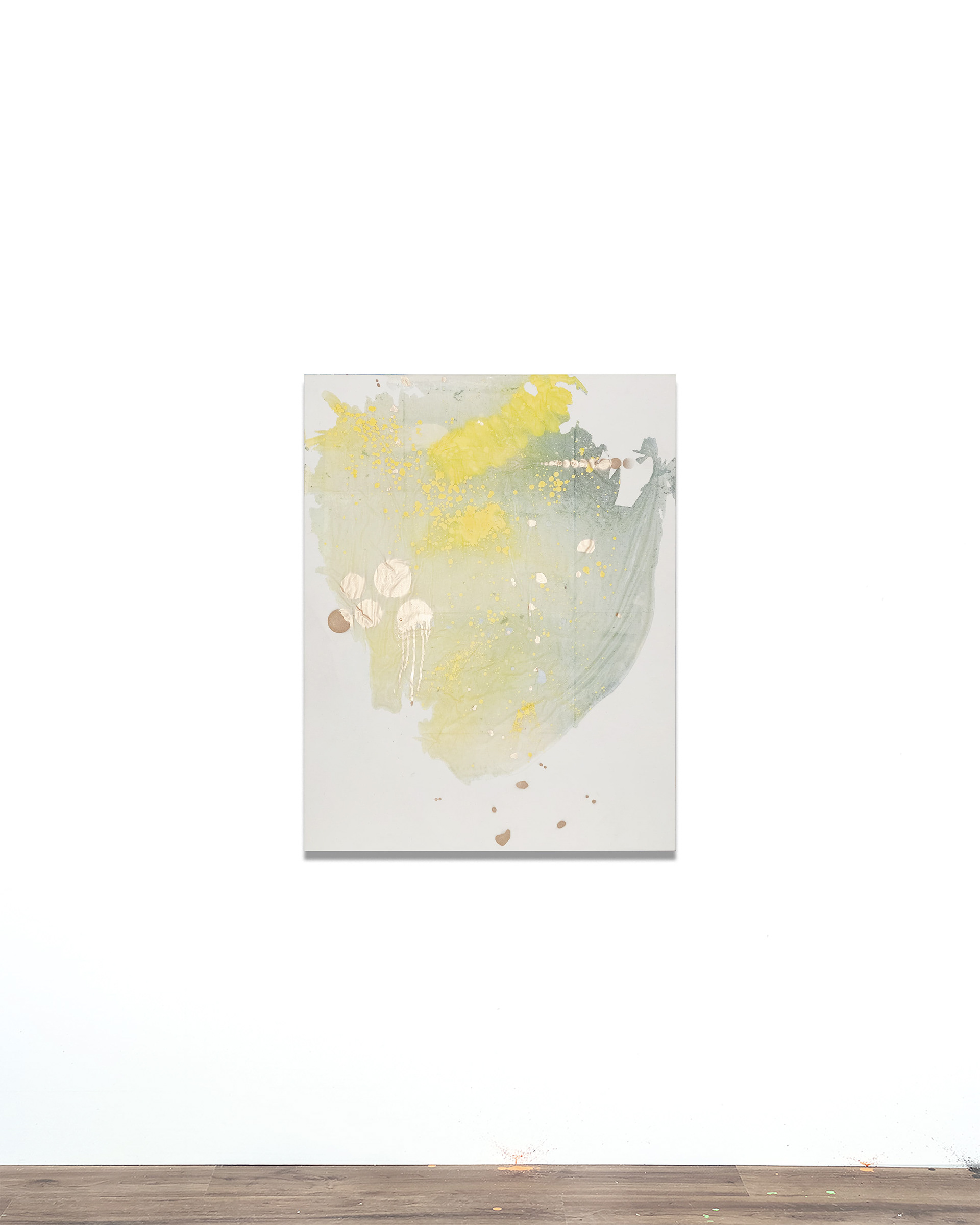 2505005 Every Today(y), 2025, Collage of Pigmented Dye-Printed Photo Paper on Canvas followed Acrylic Paint and Synthetic Resin(Epoxy), 116.8 x 91 x 4cm