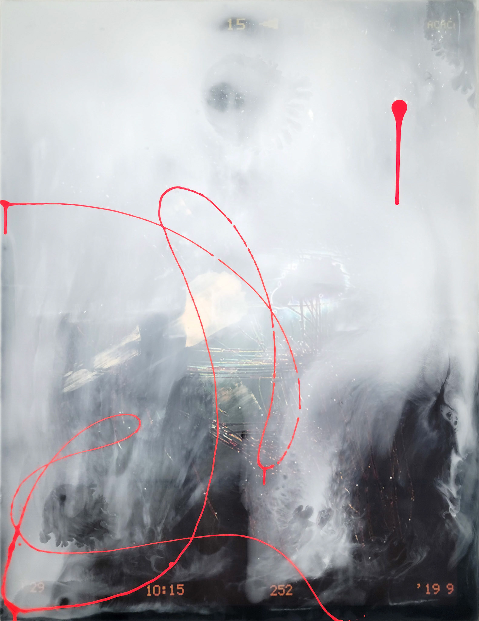 2206002 Stuffed Moments, 2022, mixed media on pigment printed matt canvas, 145 x 112 x 3cm