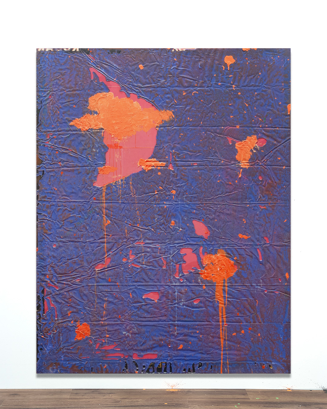 2409008 Irish Tango, 2024, Acrylic, Epoxy Resin over Pigment Printed Papers on Canvas, 227.3 x 178 x 3.3cm