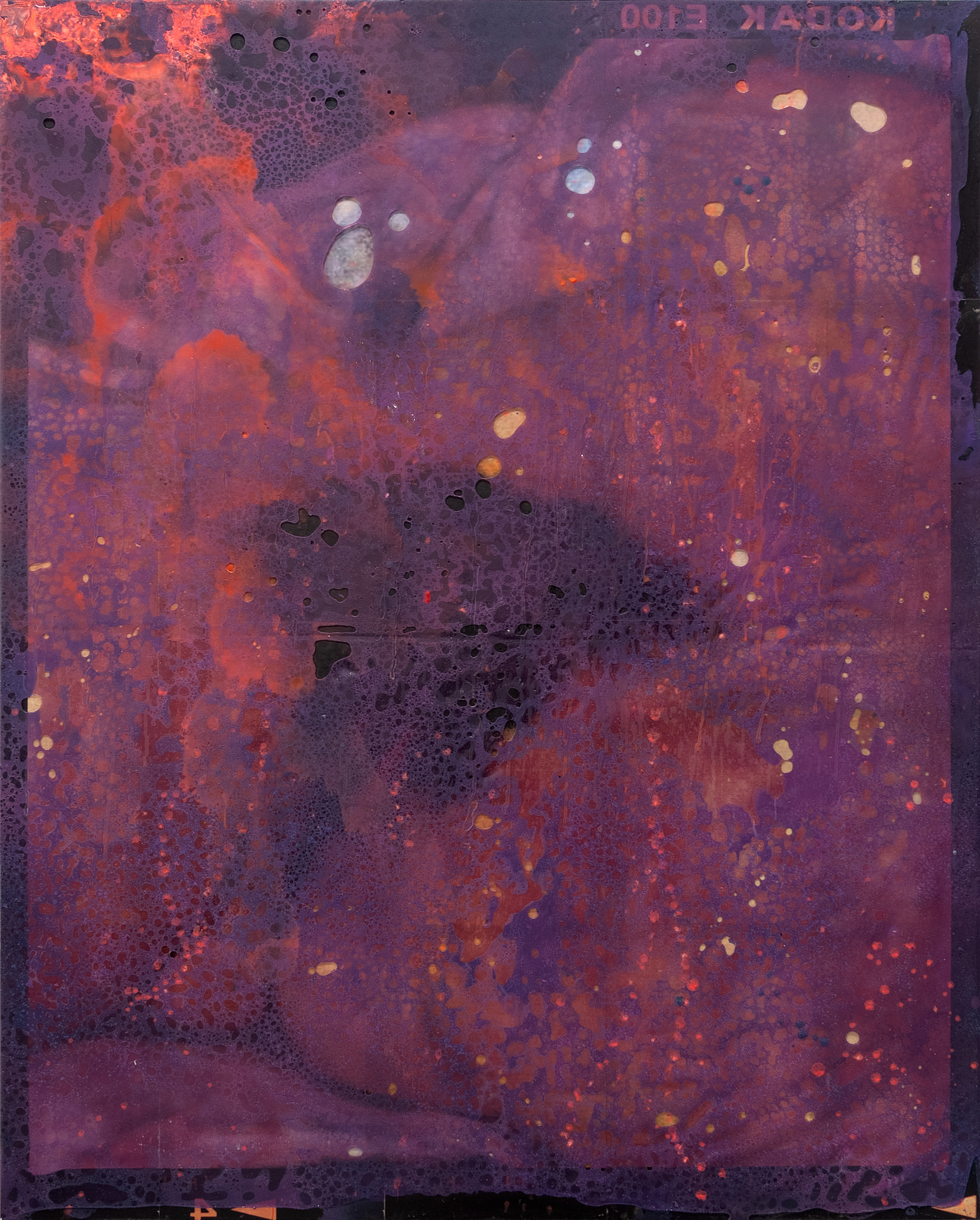 2407007 About the Origin, 2024, Acrylic, Epoxy Resin over Pigment Printed Paper on Canvas, 162.2 x 130 x 4cm