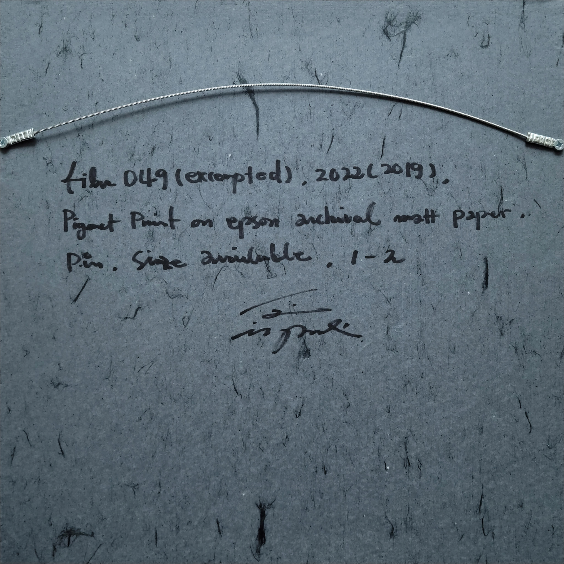 film049(excerpted 1-1)(b-side), 2023(2019), pigment print on epson archival matt paper, pin, size available