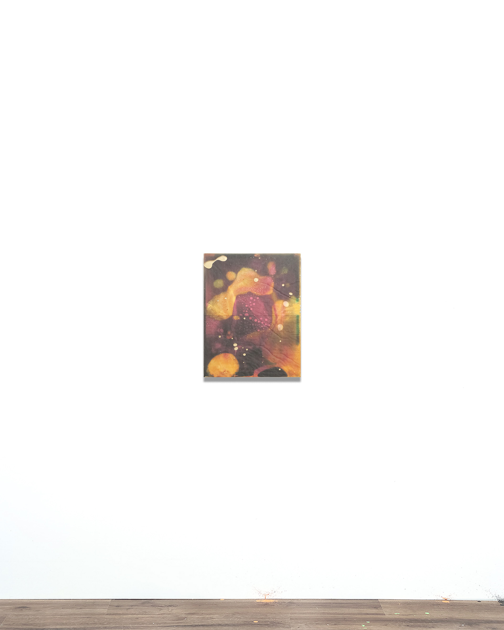 2507003 Some Month Some Day, 2025, Collage of Pigmented Dye-Printed Photo Paper on Canvas followed by Acrylic Paint and Synthetic Resin(Epoxy), 53 x 41.5 x 4cm