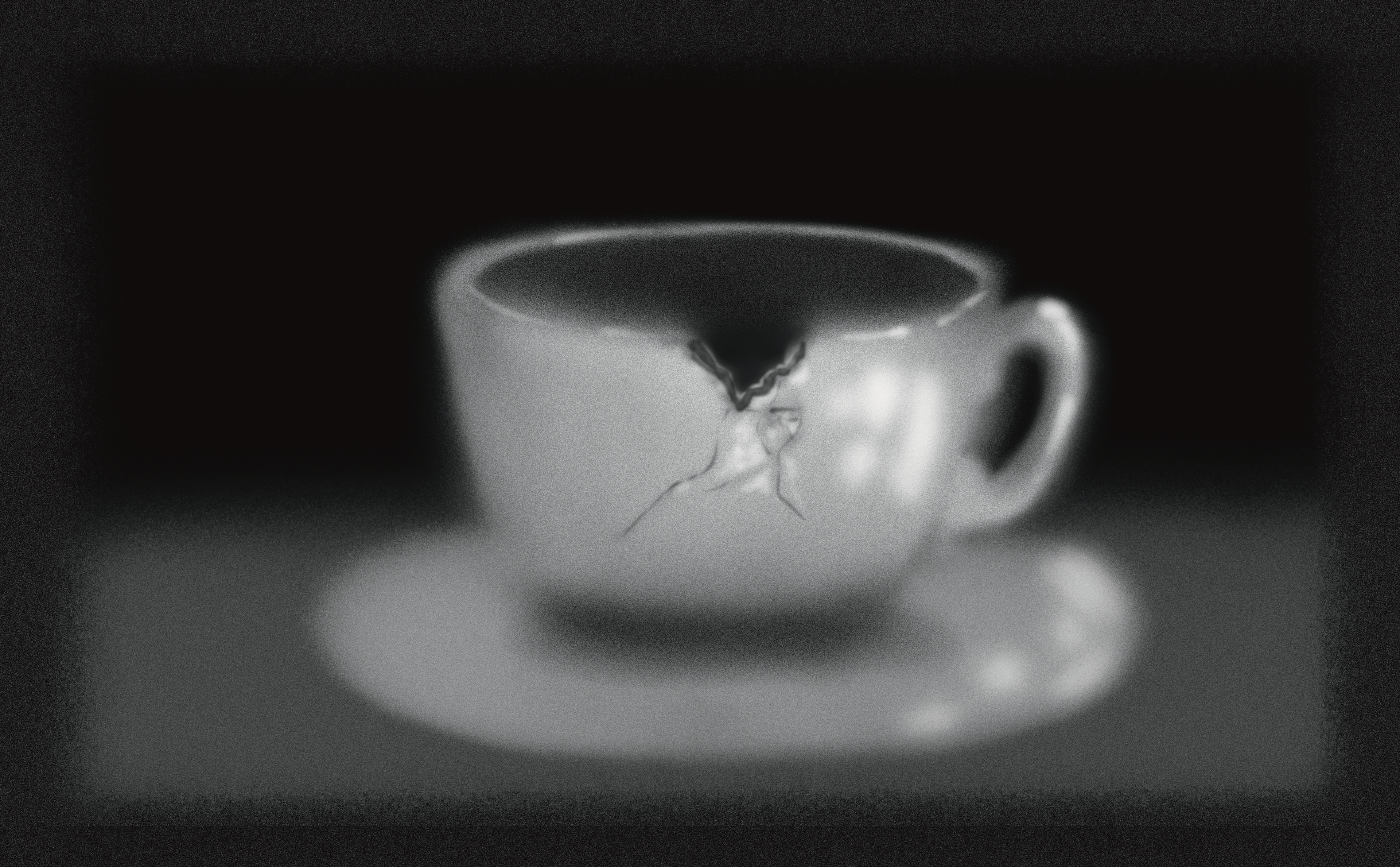 "SUPERSTITION V - BROKEN CROCKERY IN THE HOUSE"