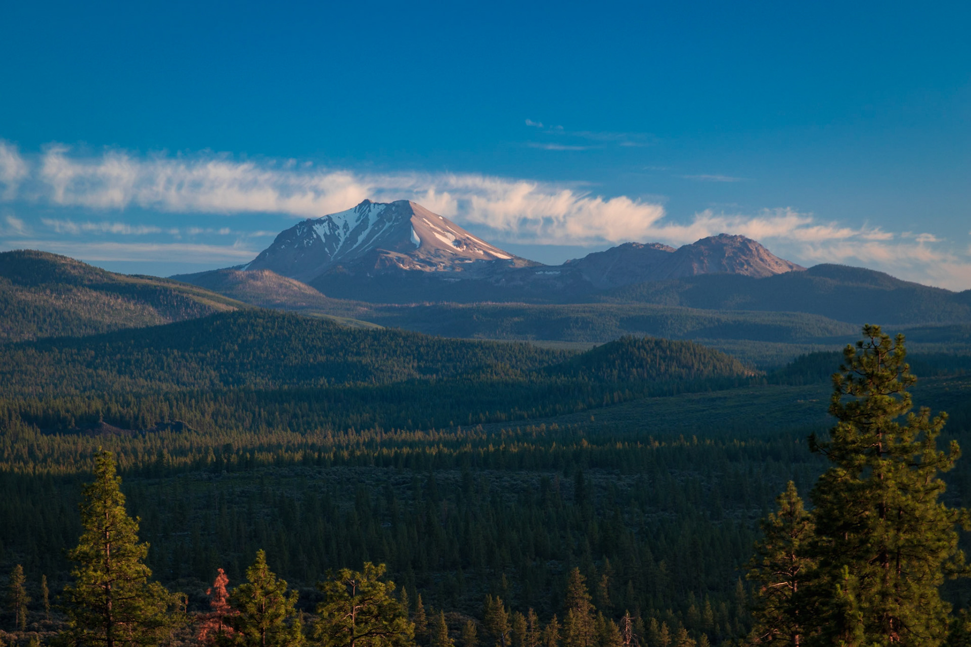 Mt. Lassen sunset