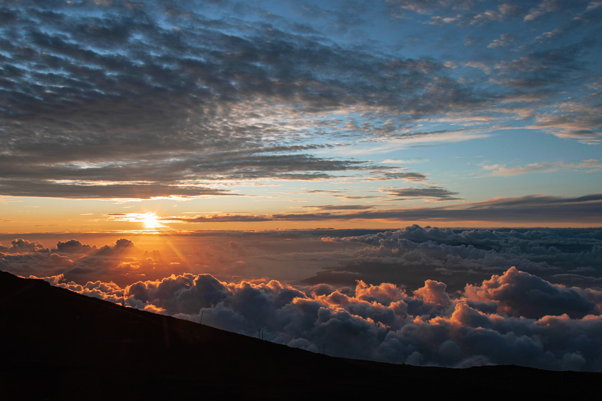 Sunset from Haleakalā