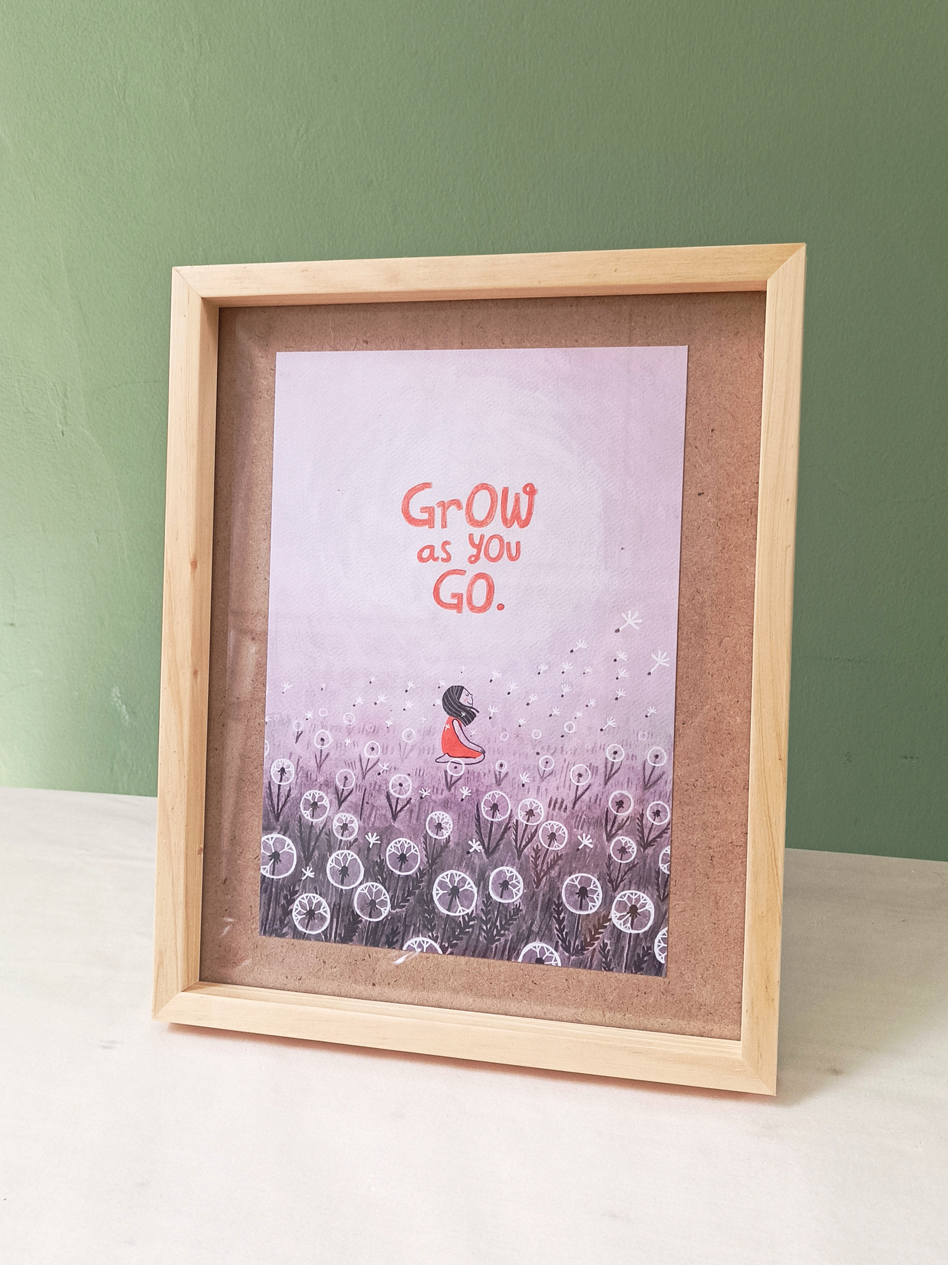 a5 art print with frame