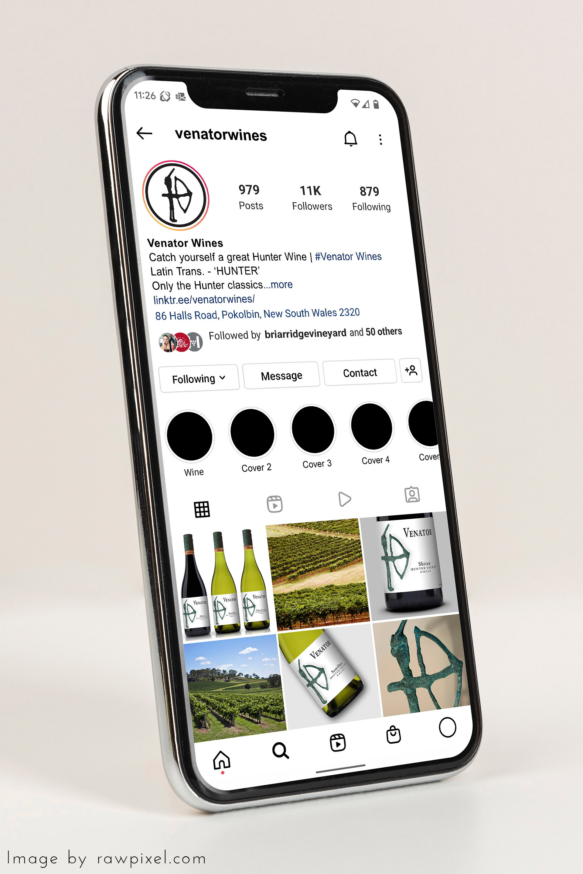 Example Instagram Profile