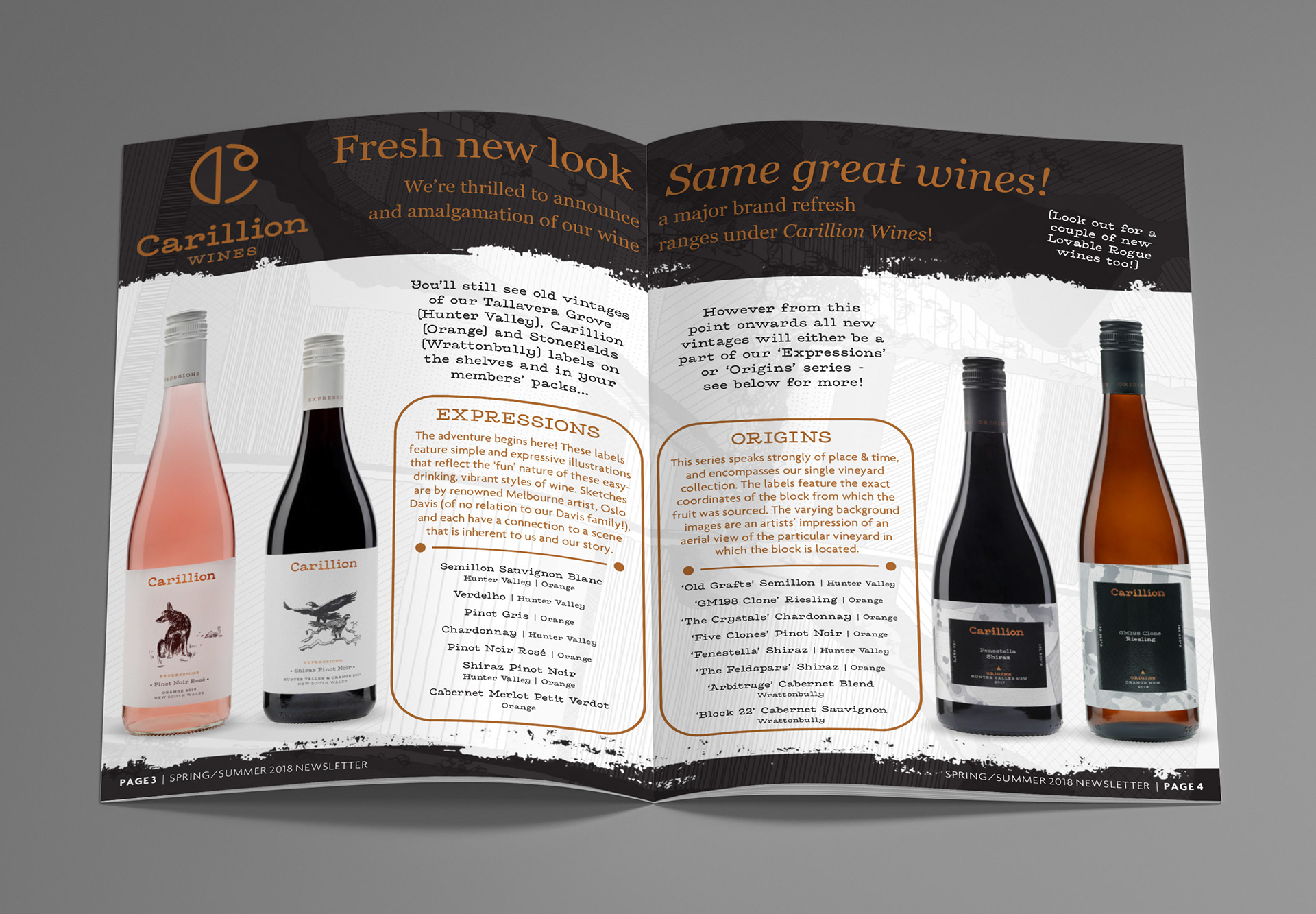 CW Spring Summer 18' Newsletter - rebranding feature