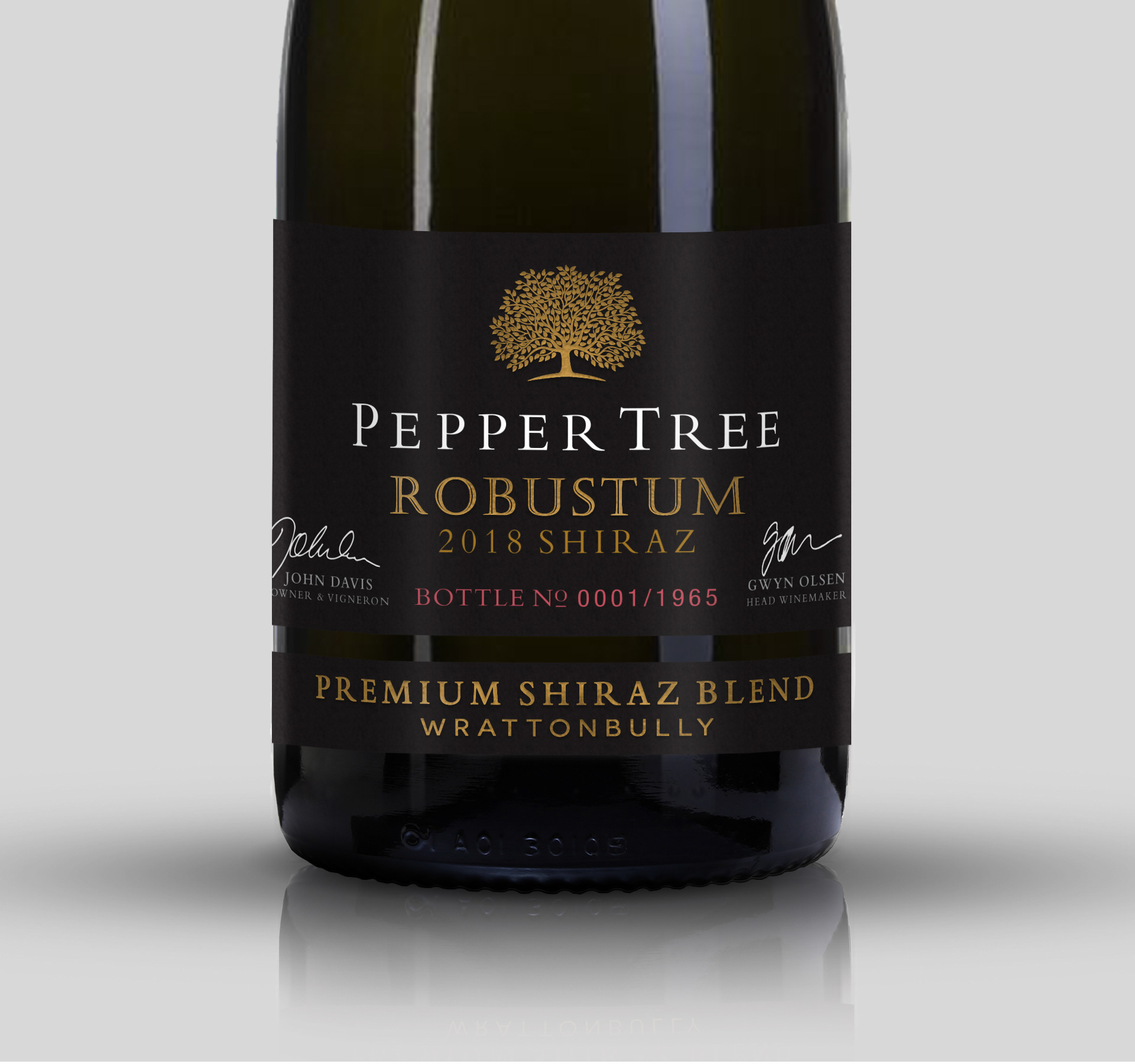 'Robustum' Shiraz Label Artwork