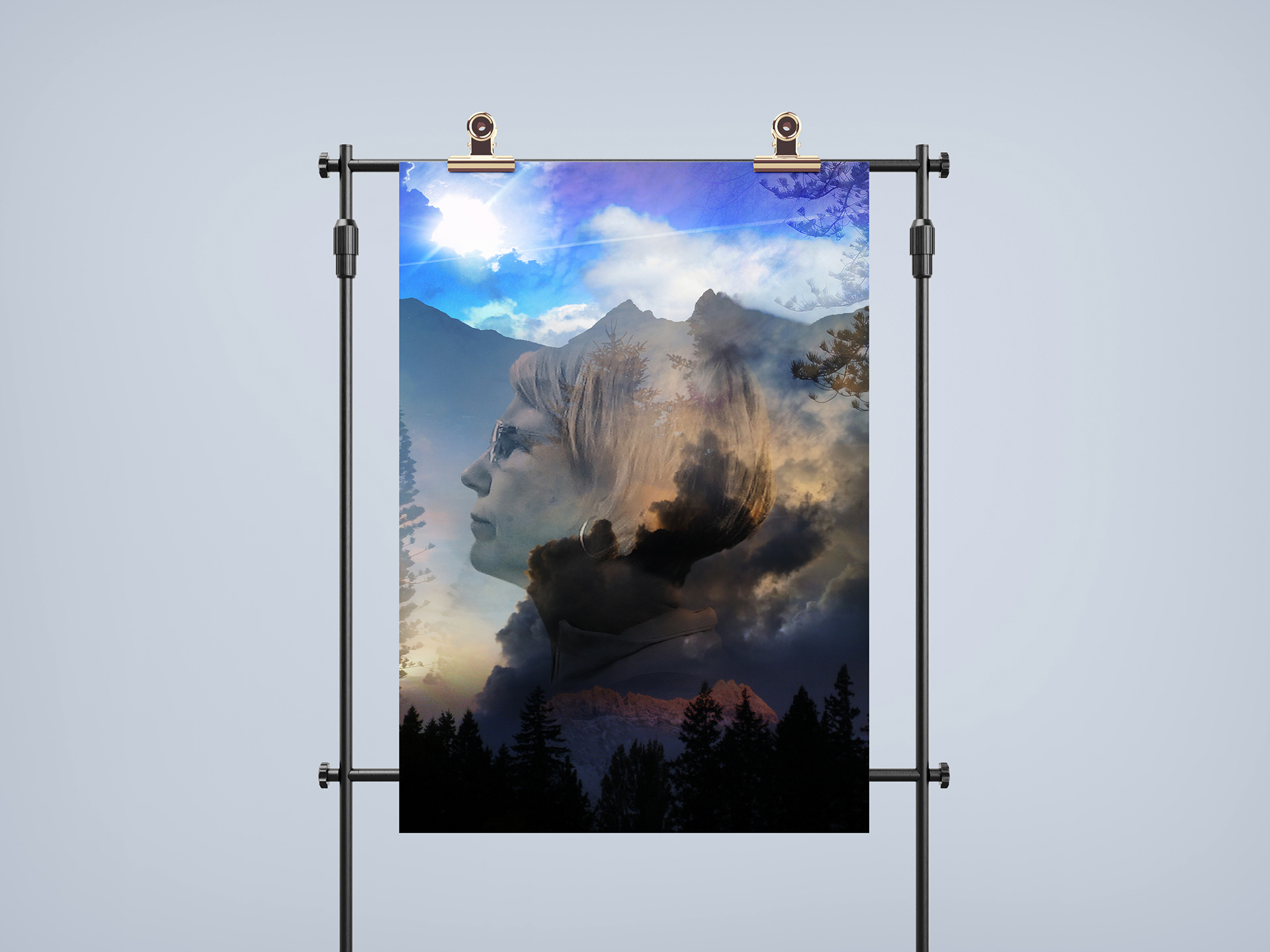 Personalised photo montage Poster