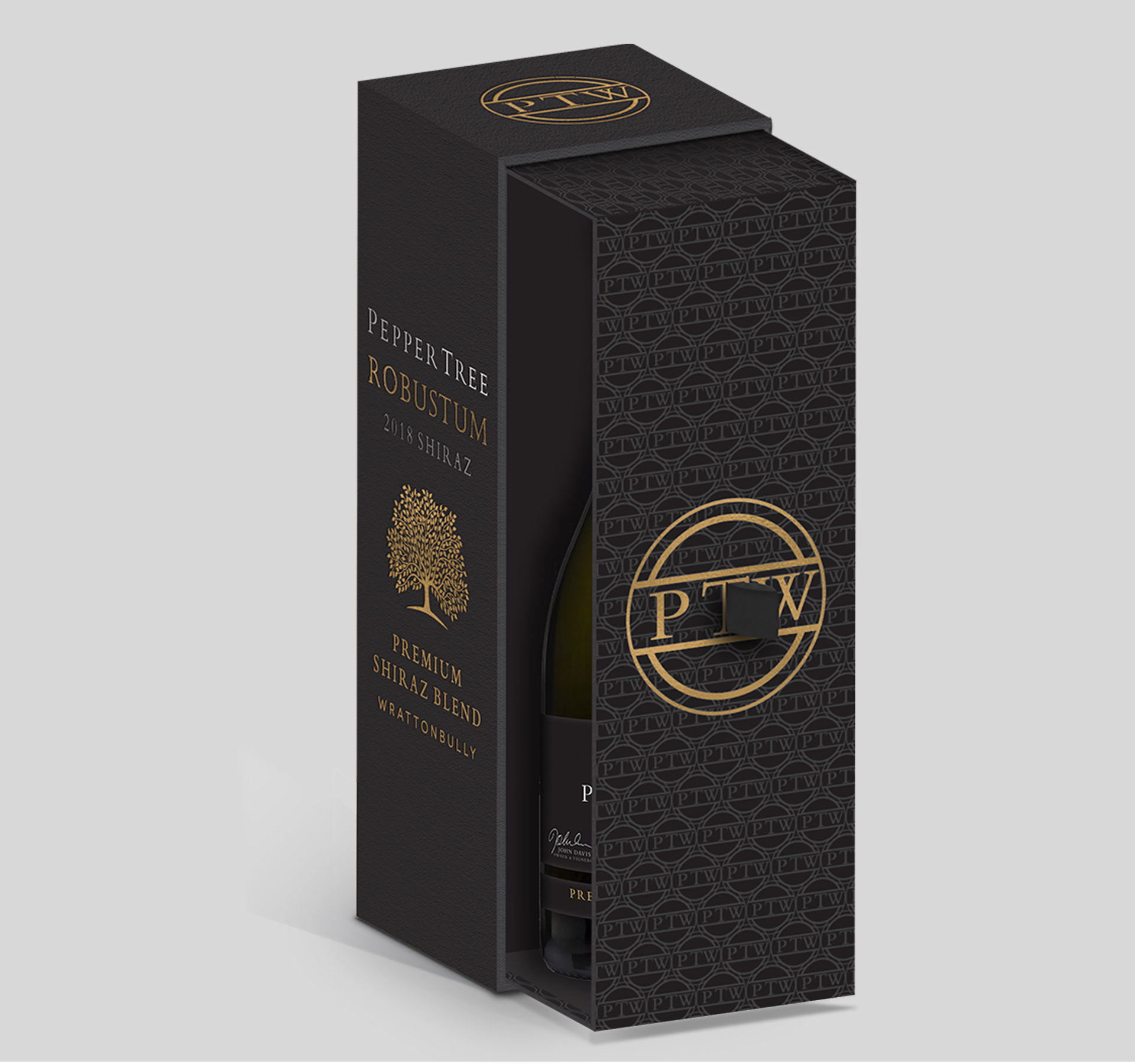 Robustum Box, 'drawer' slid open