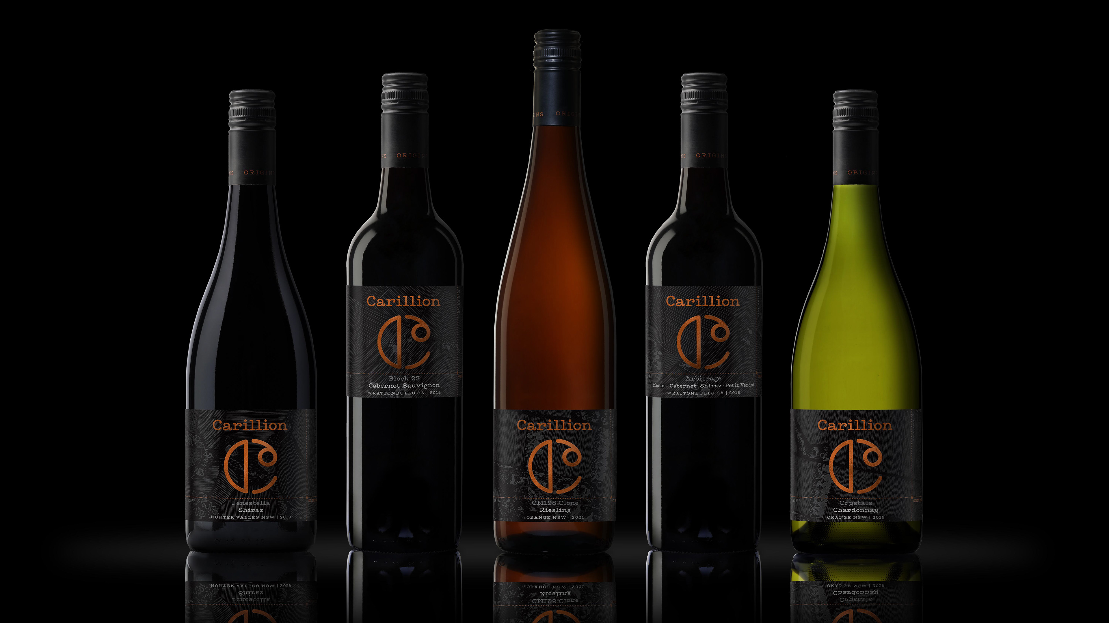 Carillion Origins line-up of wines